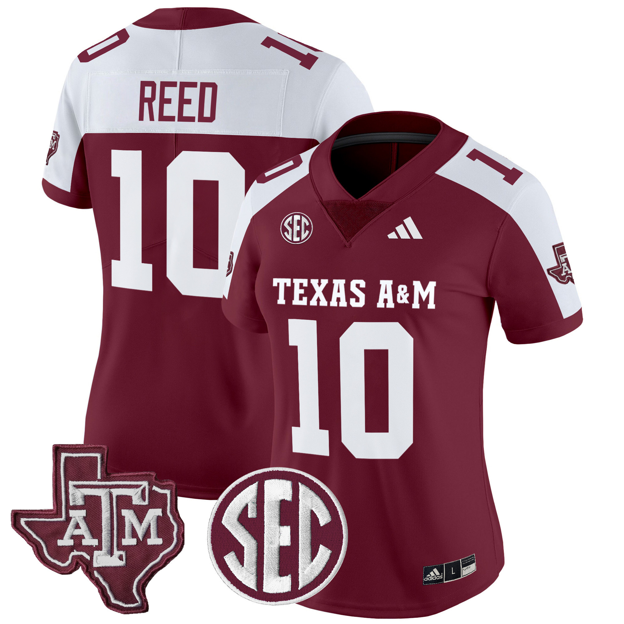 Women’s Texas A&M Aggies 2024 Vapor Limited Jersey – All Stitched
