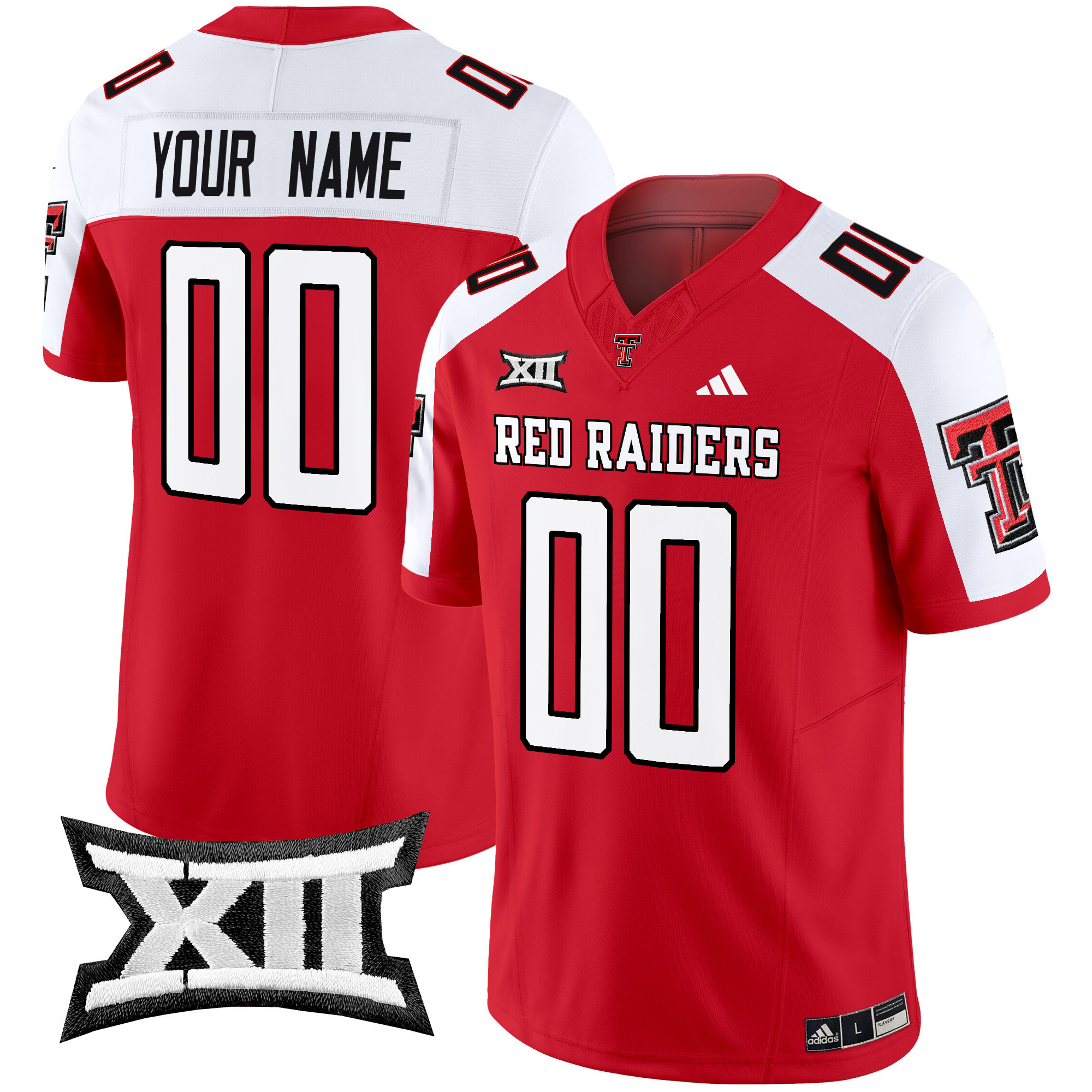 Texas Tech Red Raiders 2024 Vapor Limited Custom Jersey – All Stitched