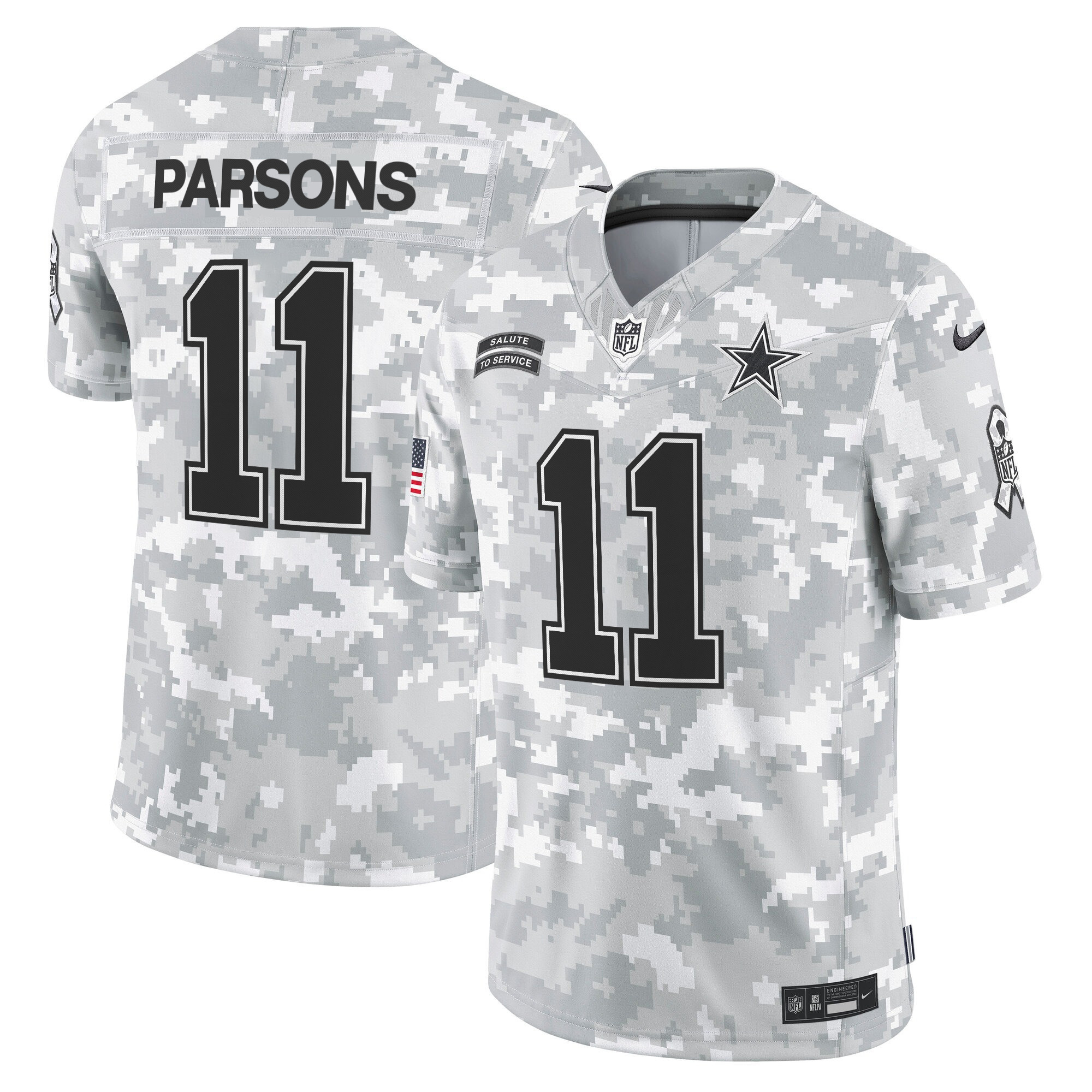 Men’s Dallas Cowboys 2024 Salute to Service Vapor Limited Jersey – All stitched