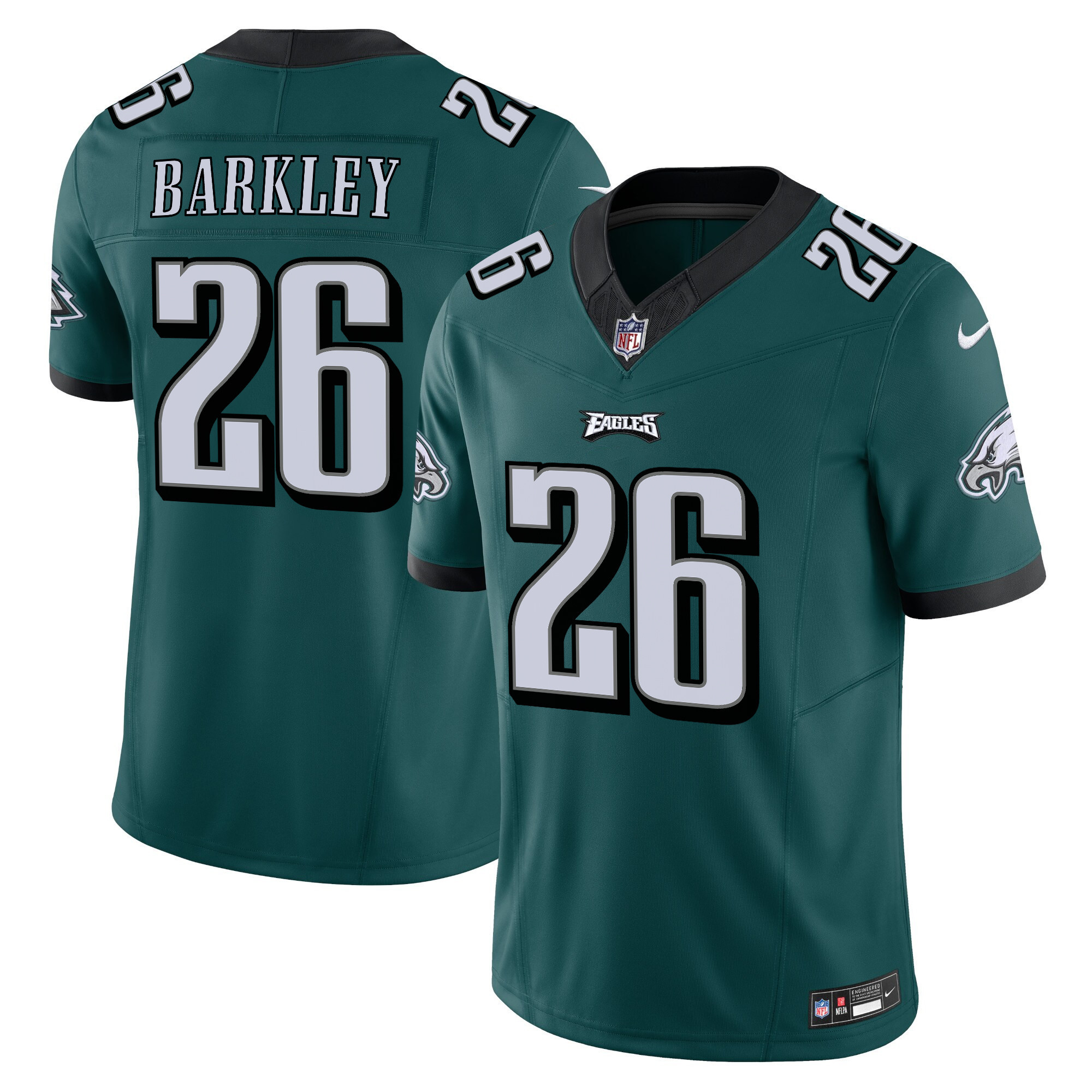 Men’s Philadelphia Eagles Vapor Limited Jersey V2 – All Stitched
