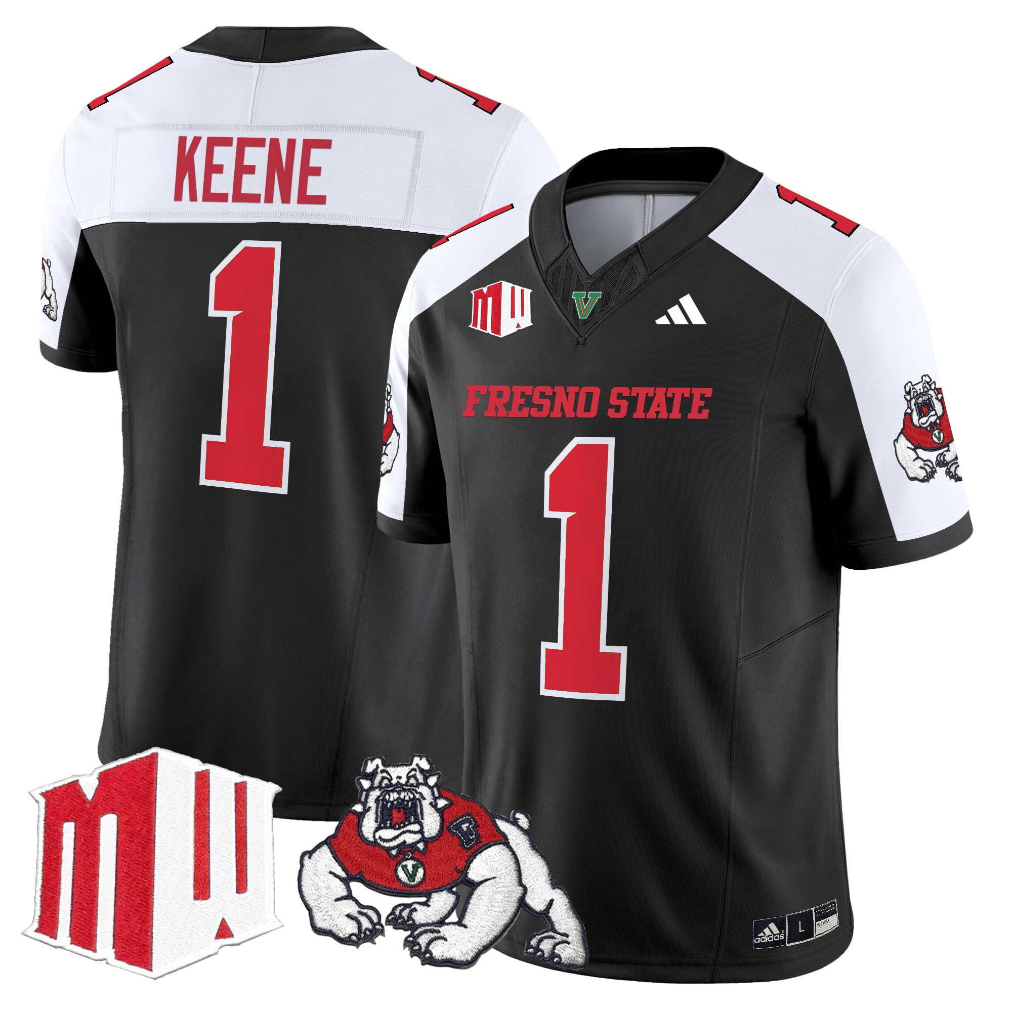Men’s Fresno State Bulldogs 2024 Vapor Limited Jersey – All Stitched