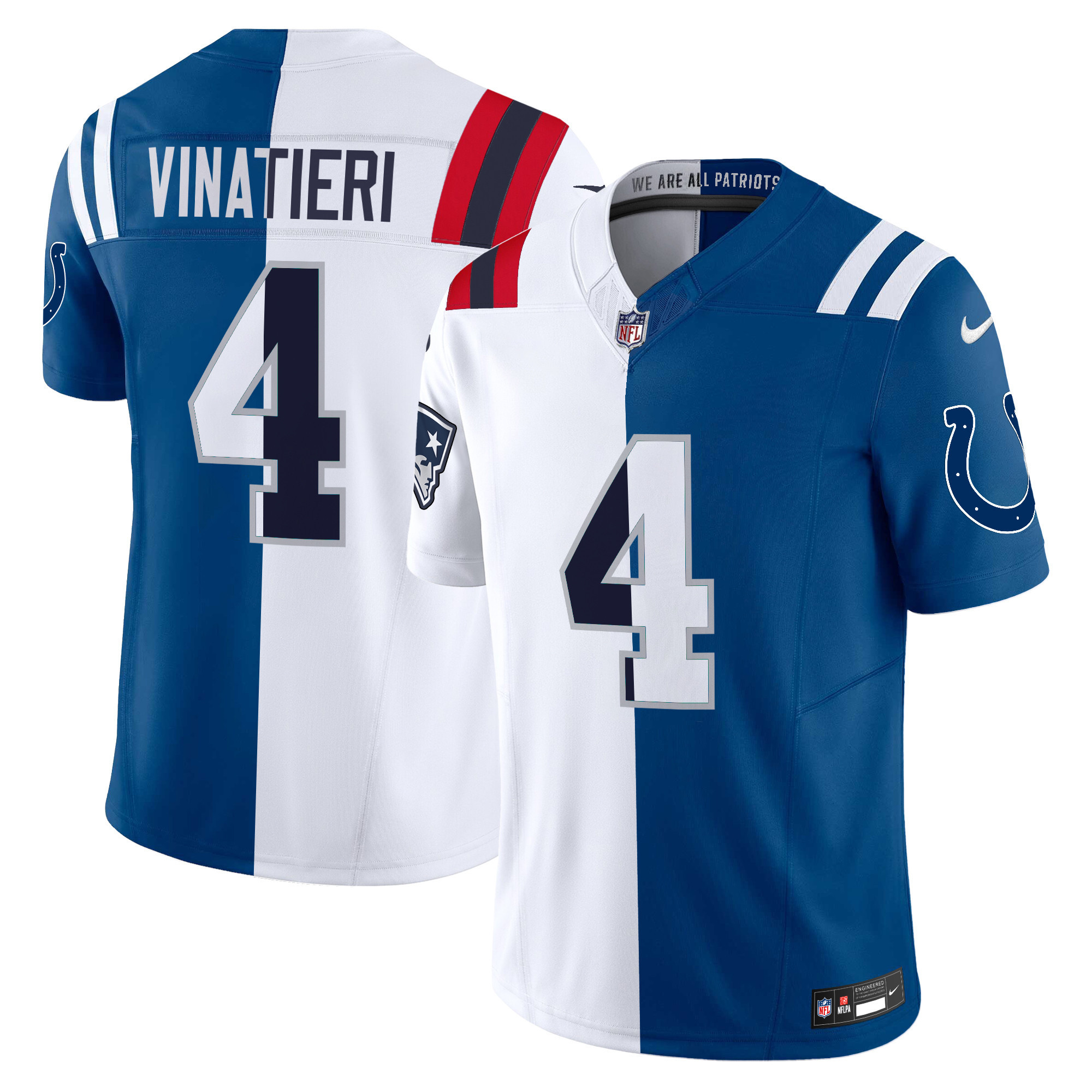 Adam Vinatieri Split Vapor Limited Jersey – All Stitched