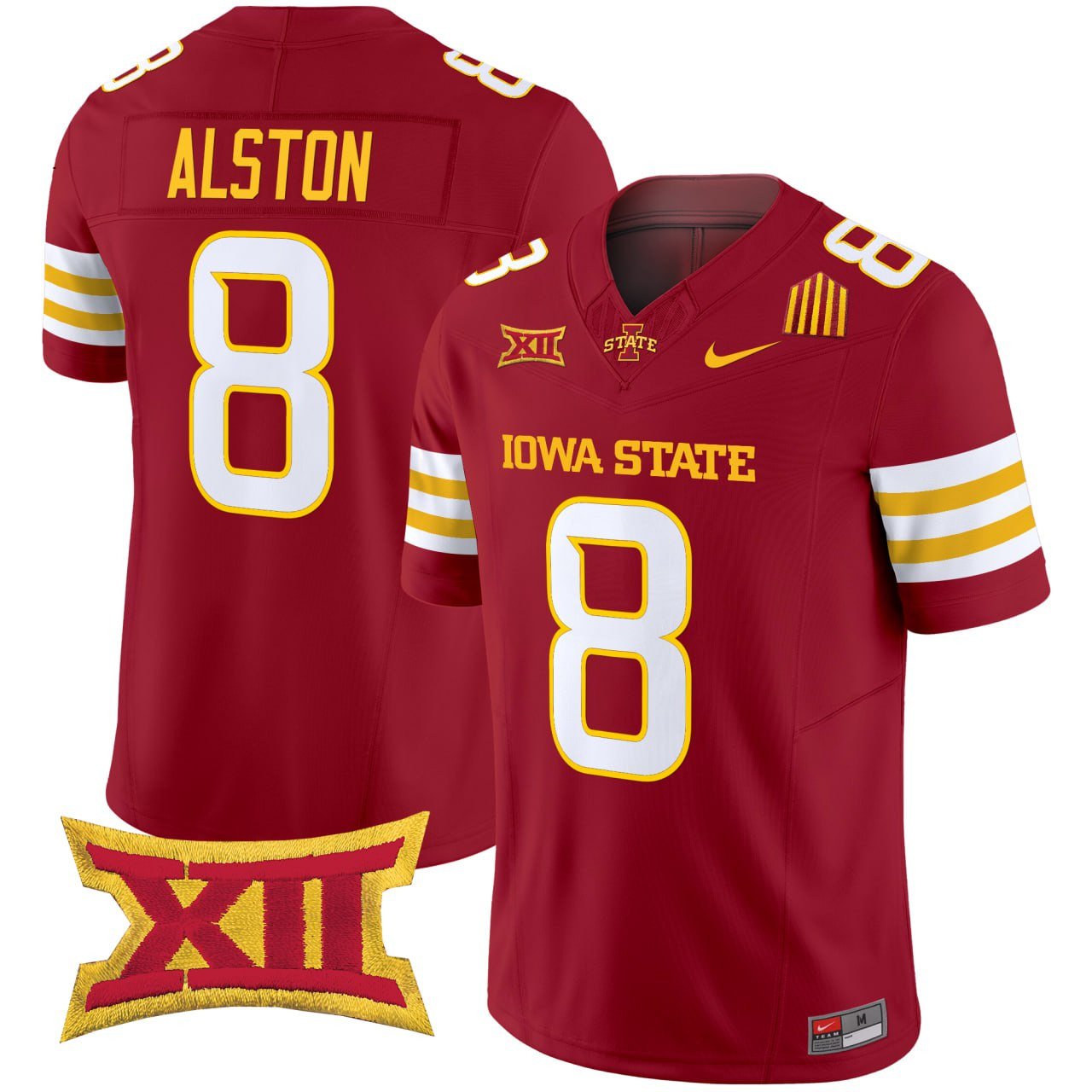 Isaiah Alston Iowa State Cyclones 2024 Vapor Limited Jersey – All Stitched