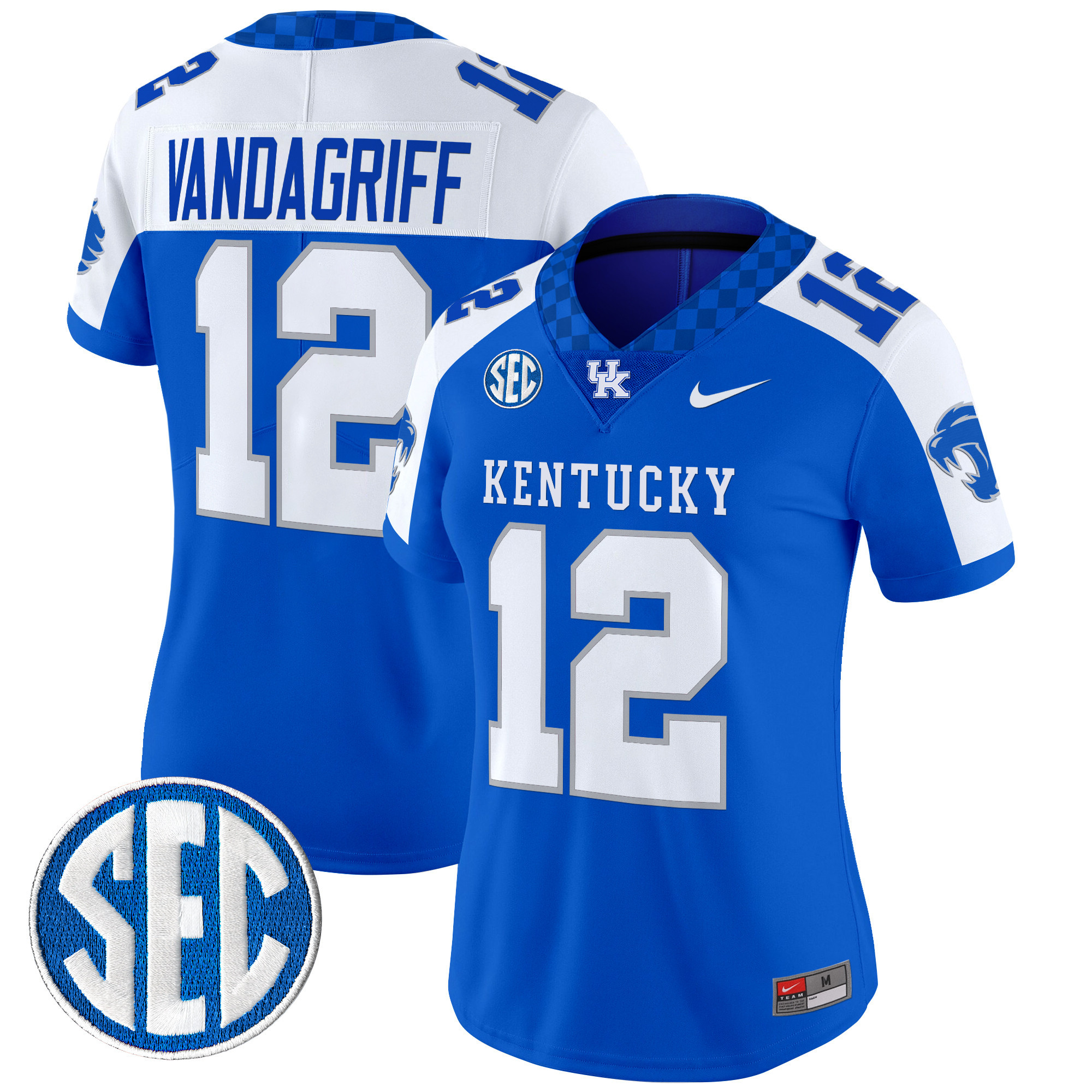 Women’s Kentucky Wildcats 2024 Vapor Limited Jersey – All Stitched