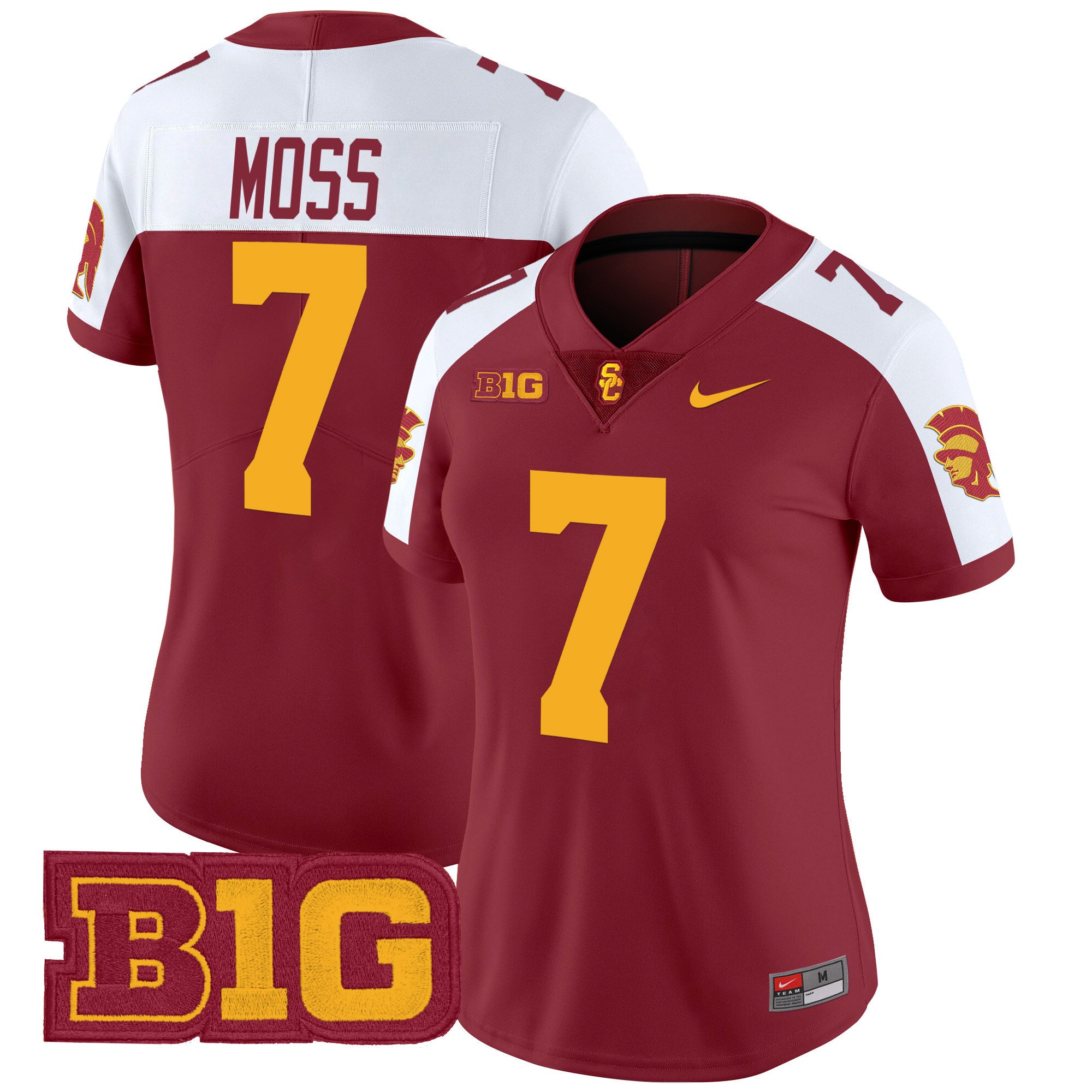 Women’s USC Trojans 2024 Vapor Limited Jersey – All stitched