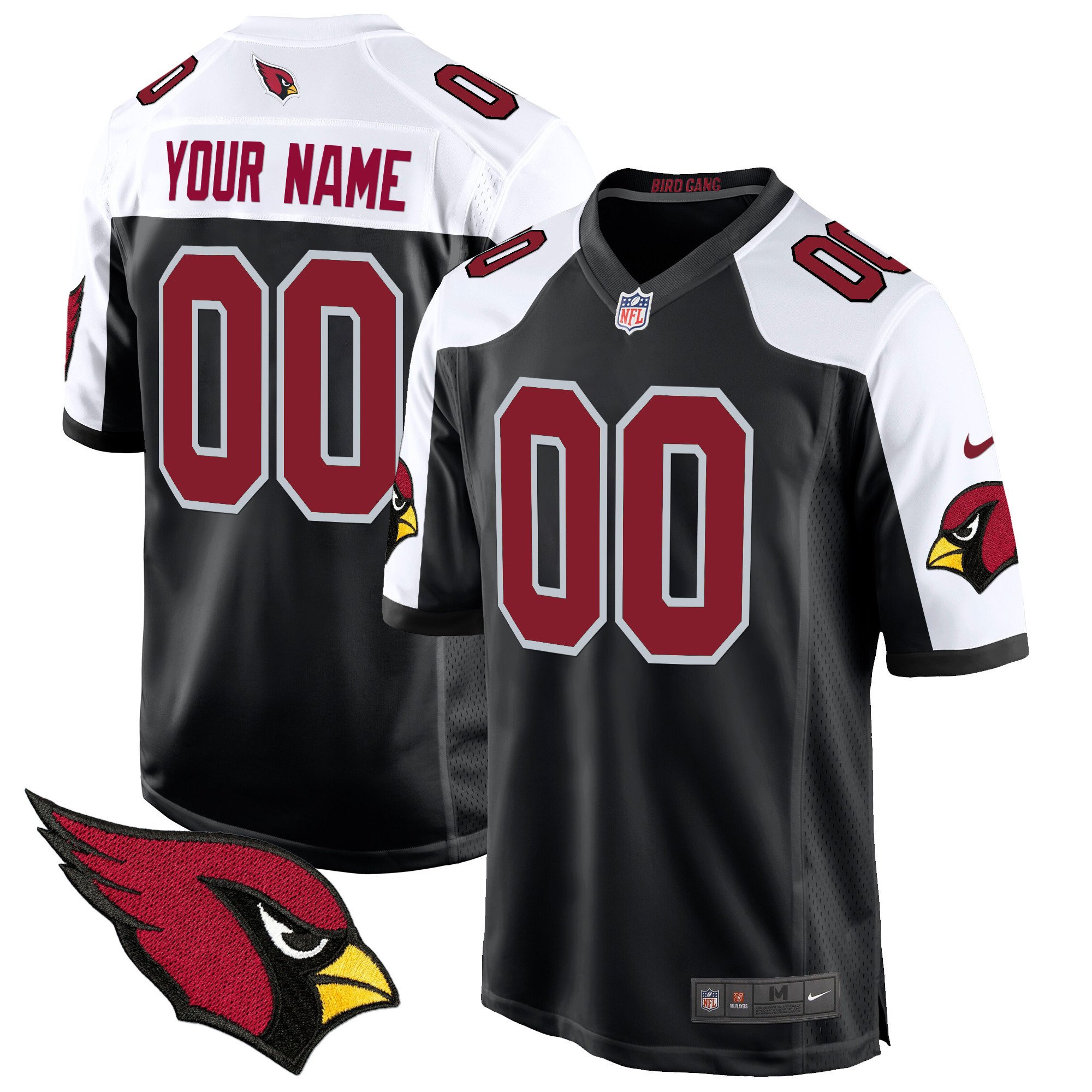 Arizona Cardinals 2024 Game Custom Jersey – All Stitched