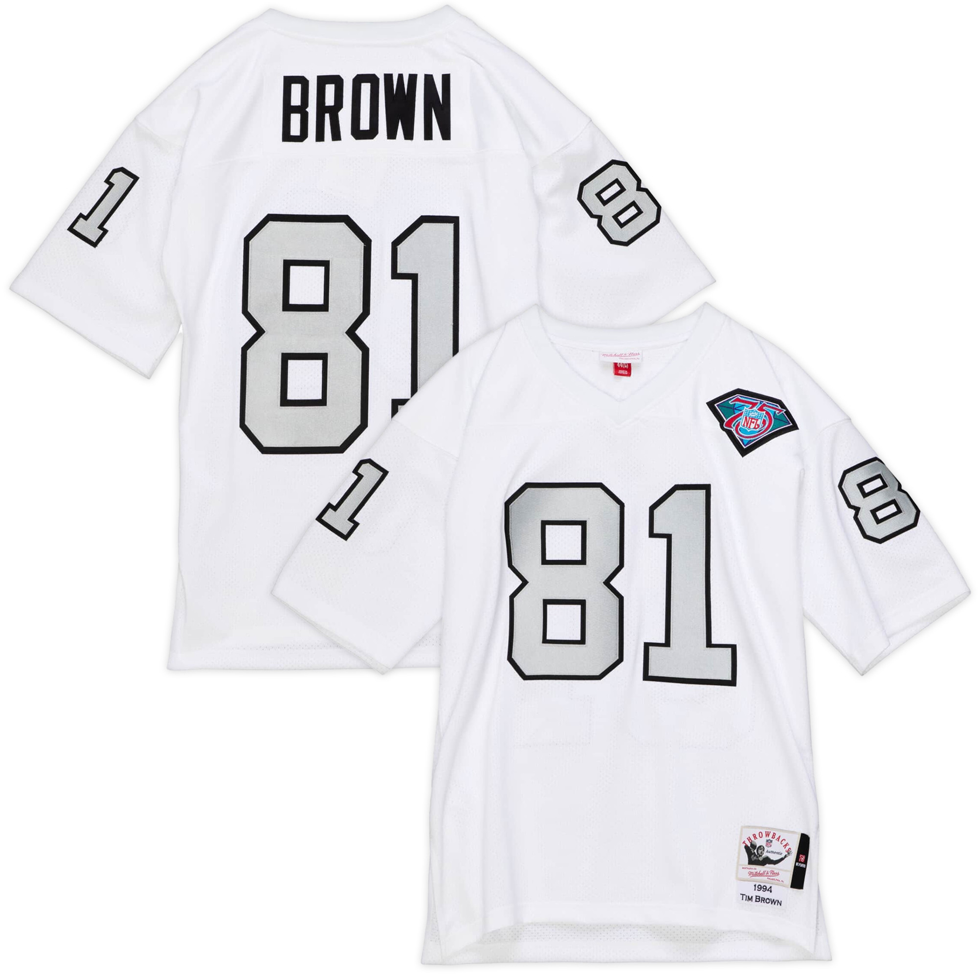 Tim Brown Las Vegas Raiders Throwback 1994 Jersey – All Stitched