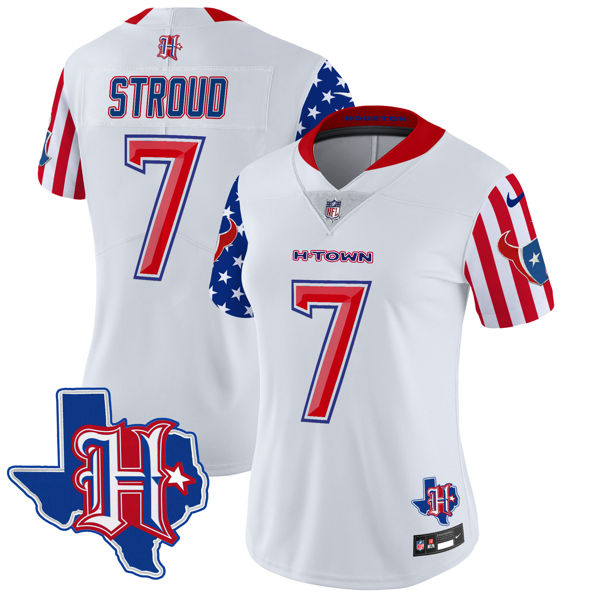 Women’s Houston Texans American Style Vapor Limited Jersey – All Stitched