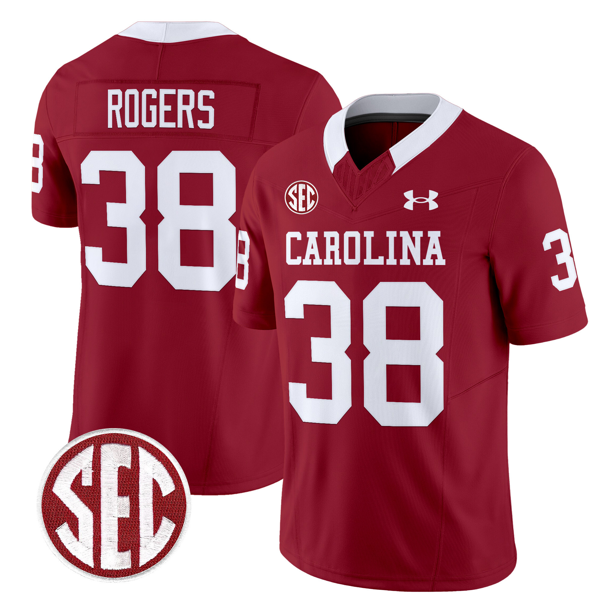 Men’s South Carolina Gamecocks 1980 Throwback Vapor Limited Jersey – All Stitched