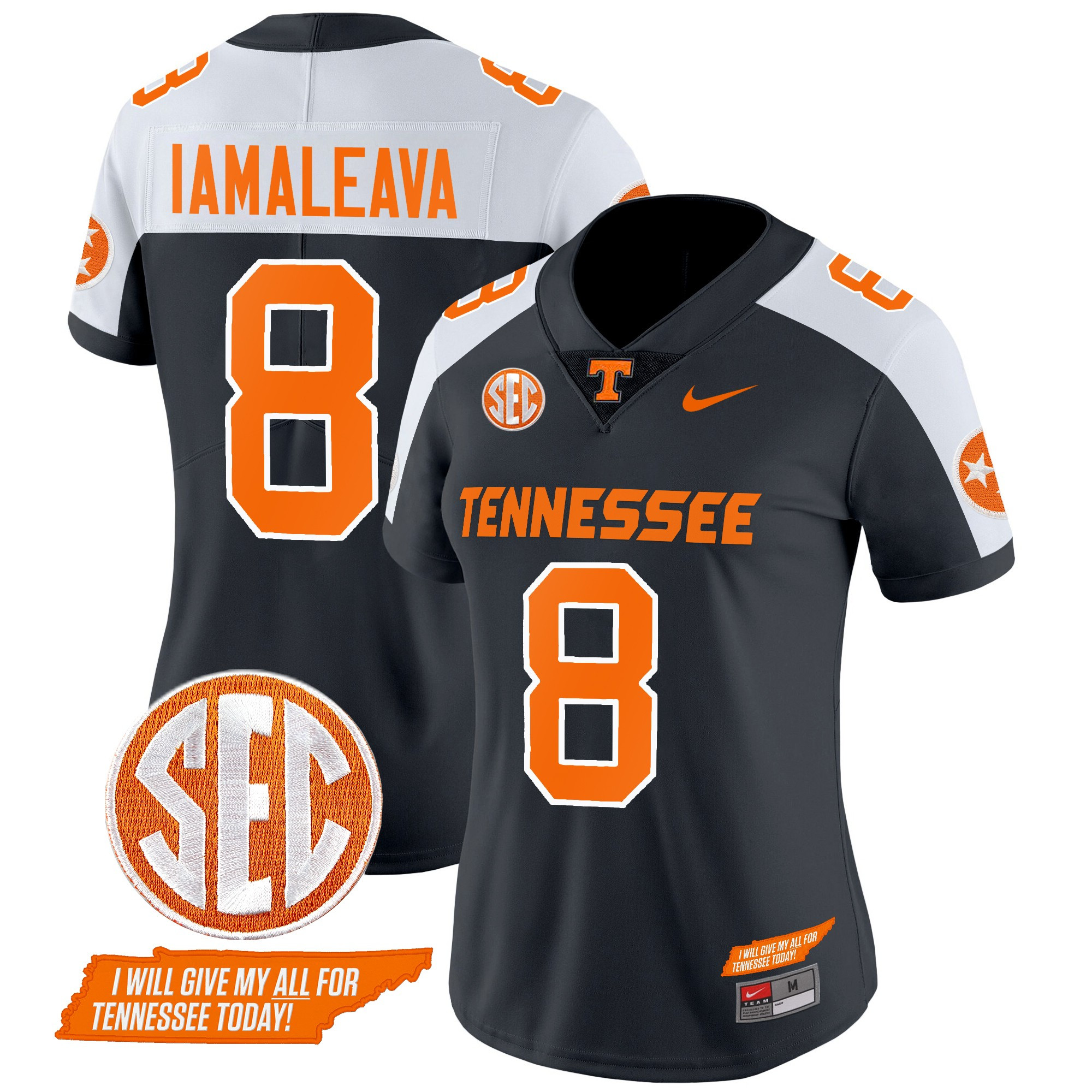 Women’s Tennessee Volunteers 2024 Vapor Limited Jersey V3 – All Stitched