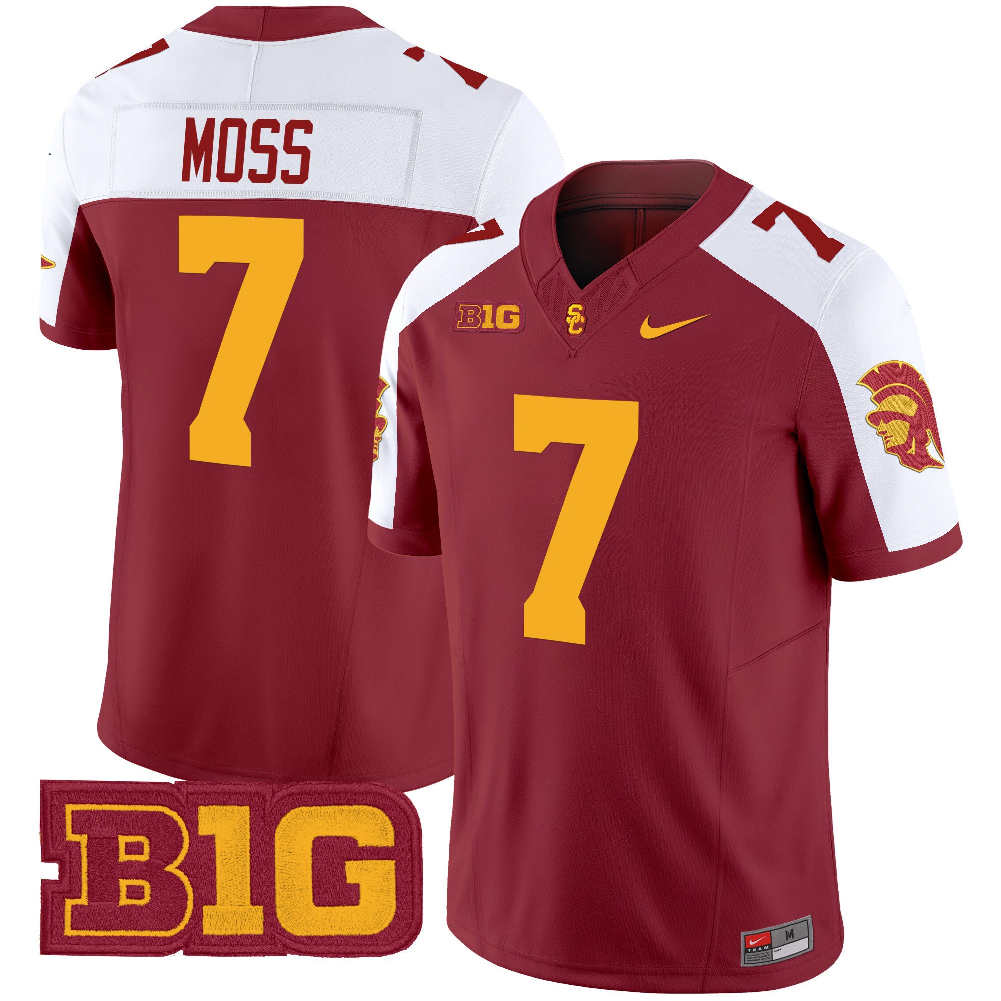 Men’s USC Trojans 2024 Vapor Limited Jersey – All stitched