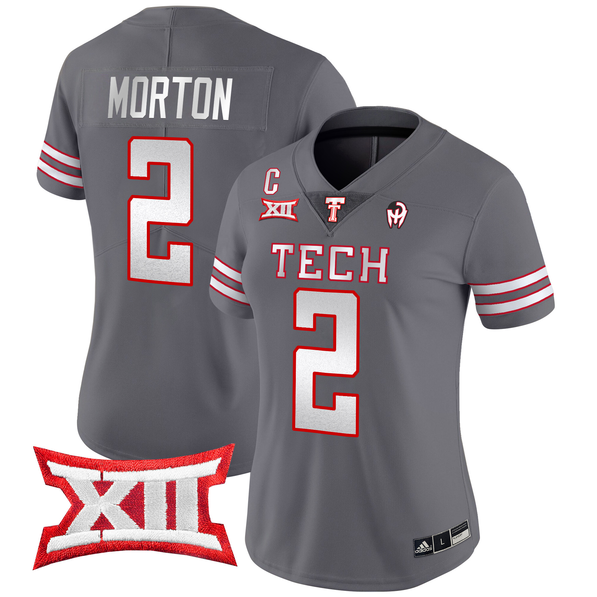 Women’s Texas Tech Red Raiders 2024 Patrick Mahomes Symbol Vapor Limited Jersey – All Stitched