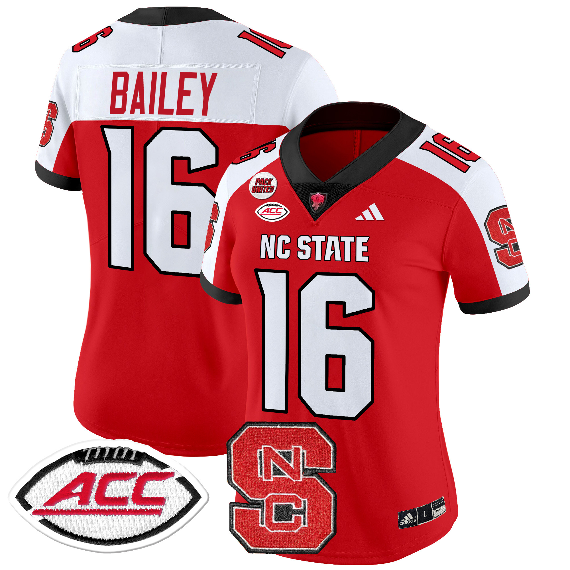 Women’s NC State Wolfpack 2024 Vapor Limited Jersey – All stitched