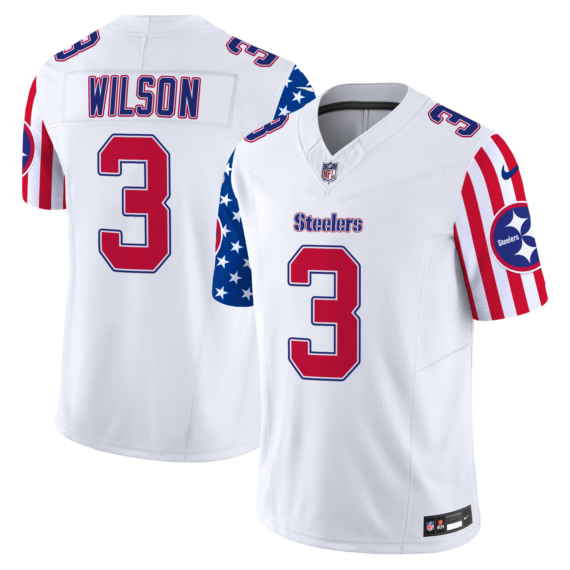 Men’s Pittsburgh Steelers American Style Vapor Limited Jersey – All Stitched