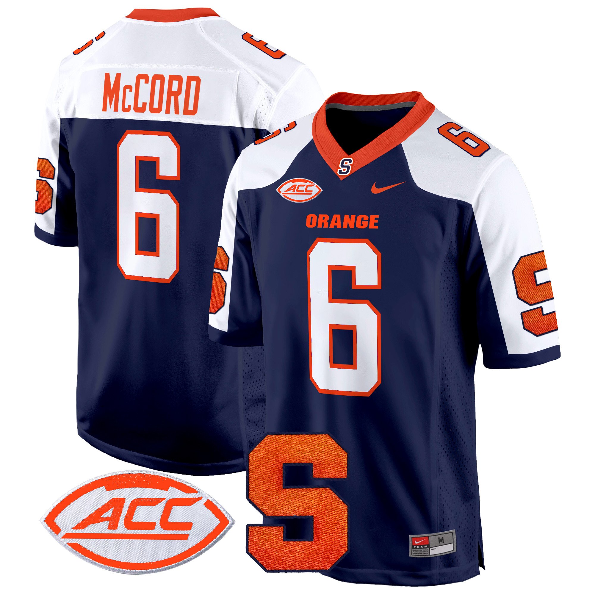 Men’s Syracuse Orange 2024 Game Jersey – All Stitched