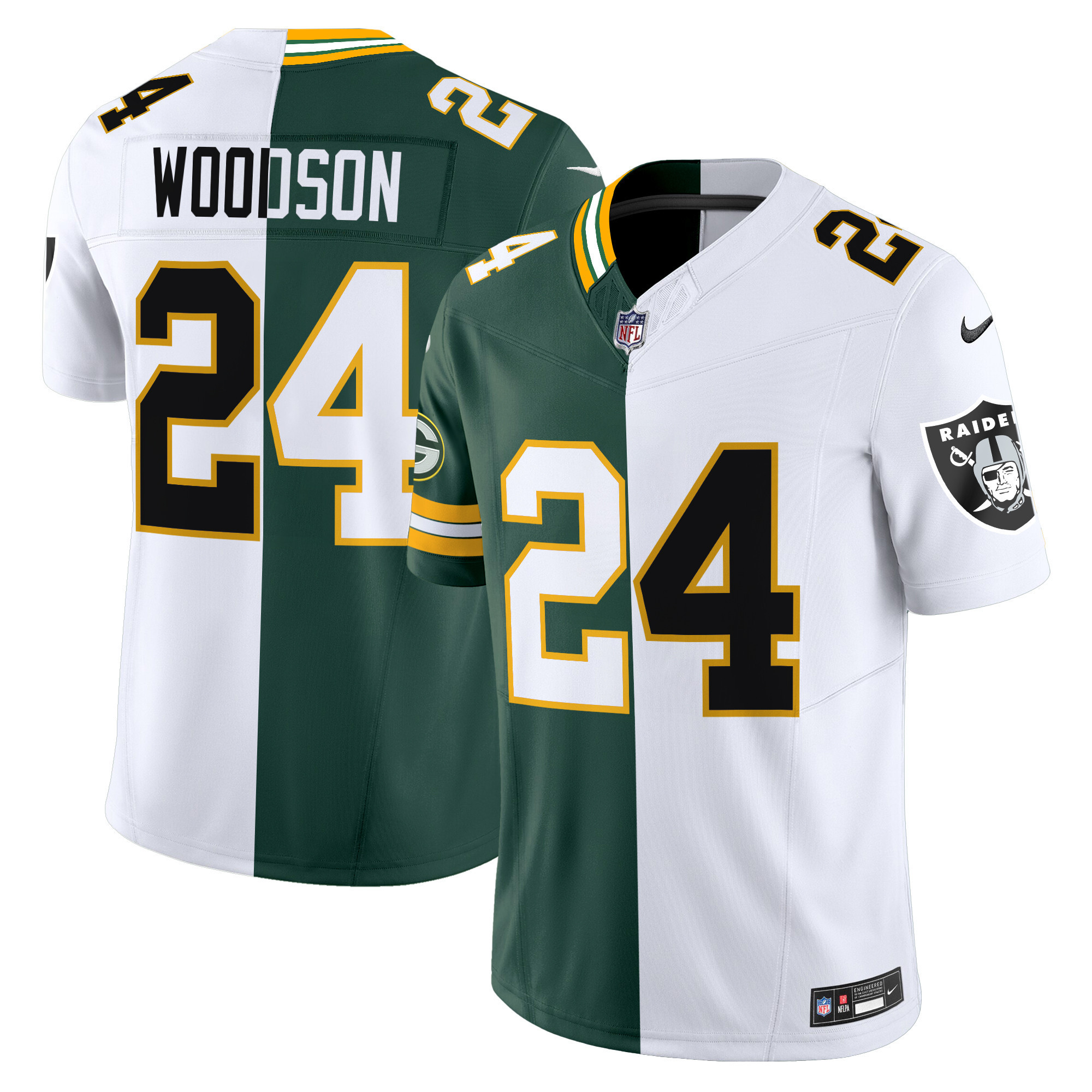 Charles Woodson Split Vapor Limited Jersey – All Stitched