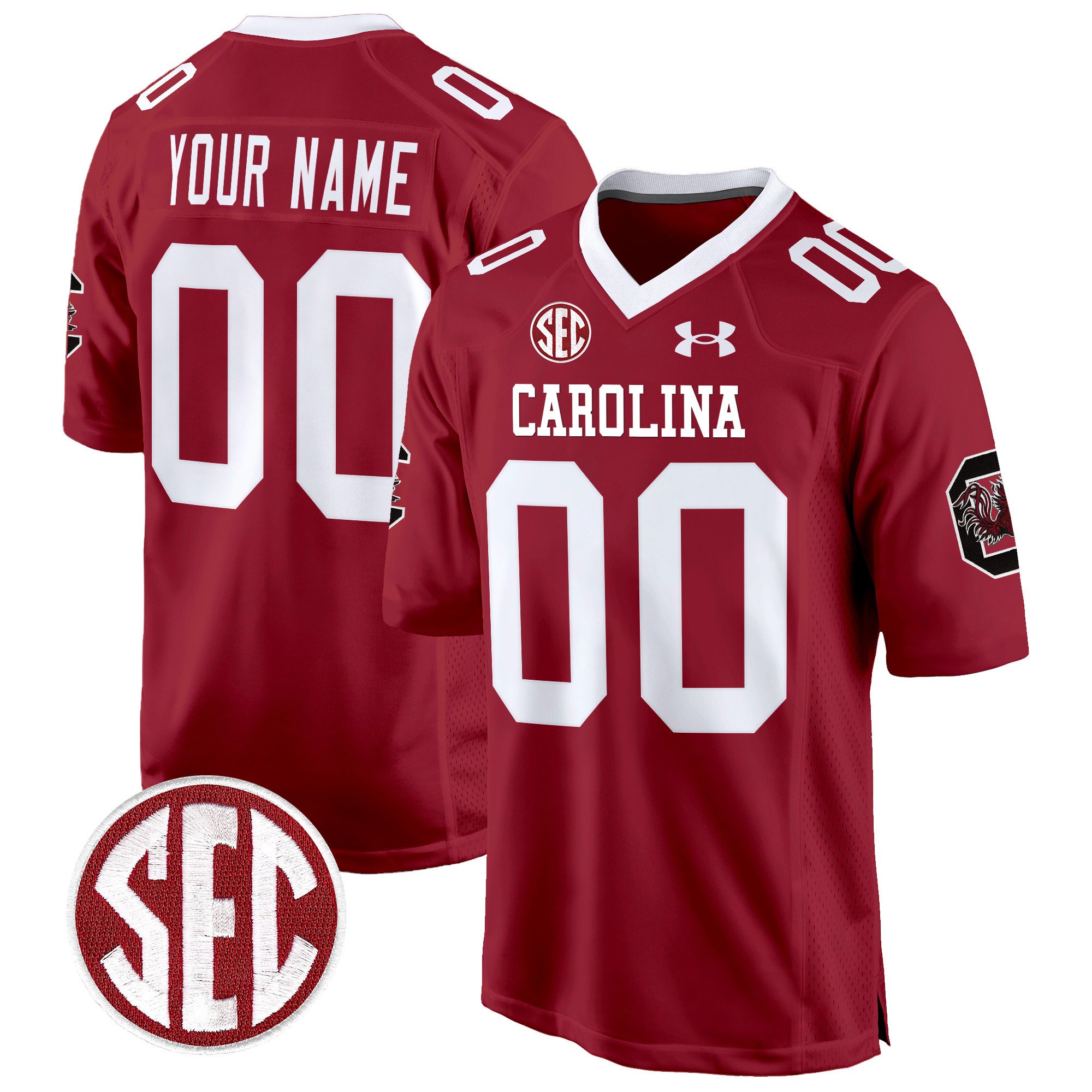 South Carolina Gamecocks 1980 Throwback Game Custom Jersey – All Stitched