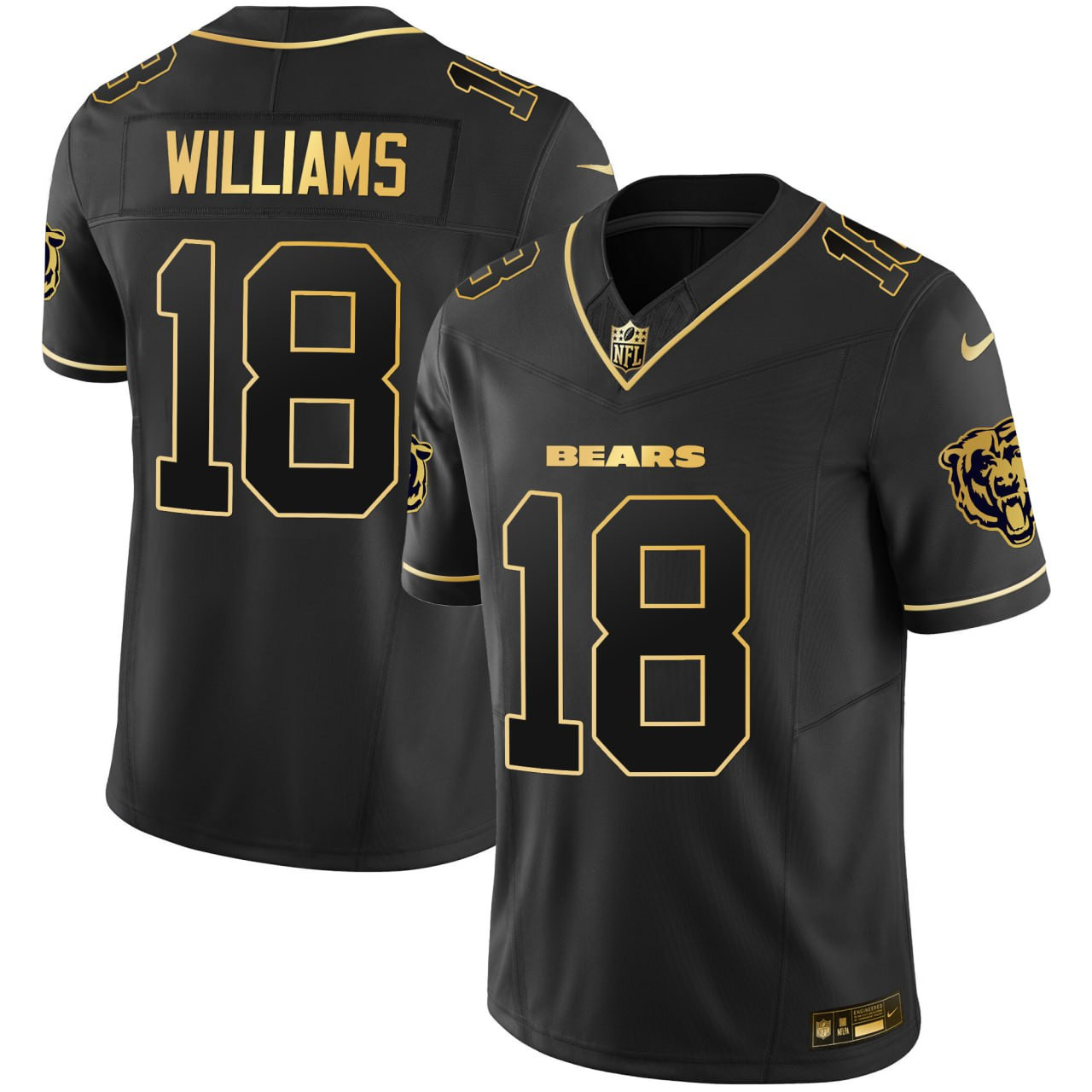 Caleb Williams Chicago Bears Jersey – All Stitched