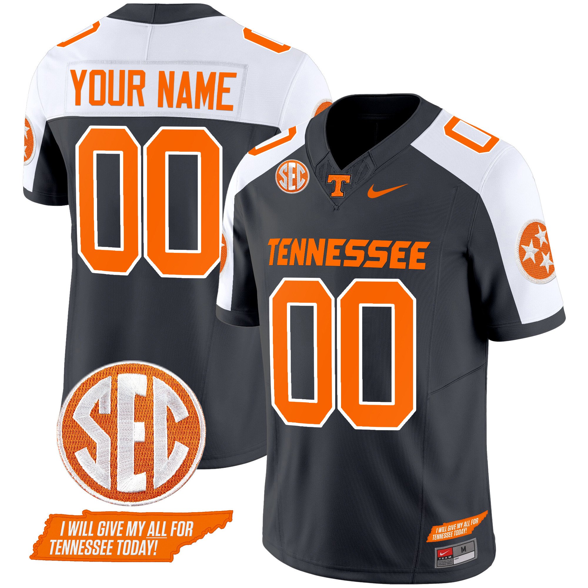 Tennessee Volunteers 2024 Vapor Limited Custom Jersey V3 – All Stitched