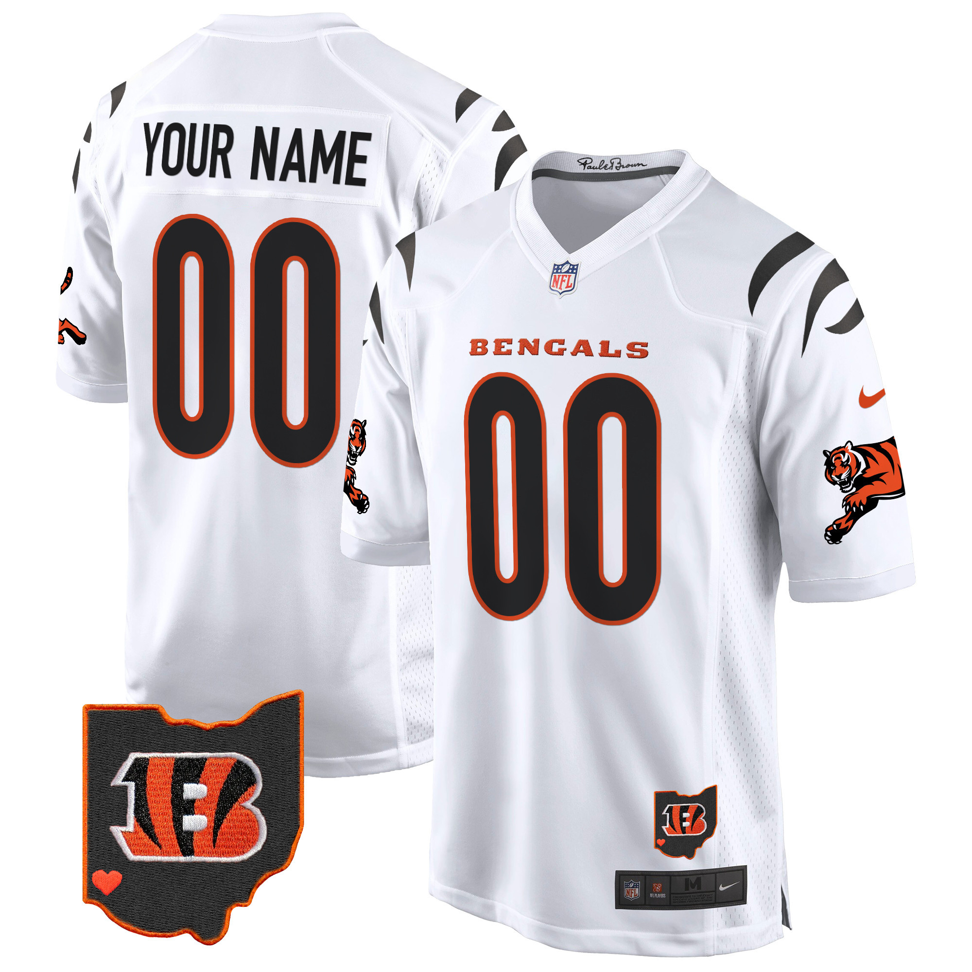 Cincinnati Bengals 2024 Game Custom Jersey – All Stitched