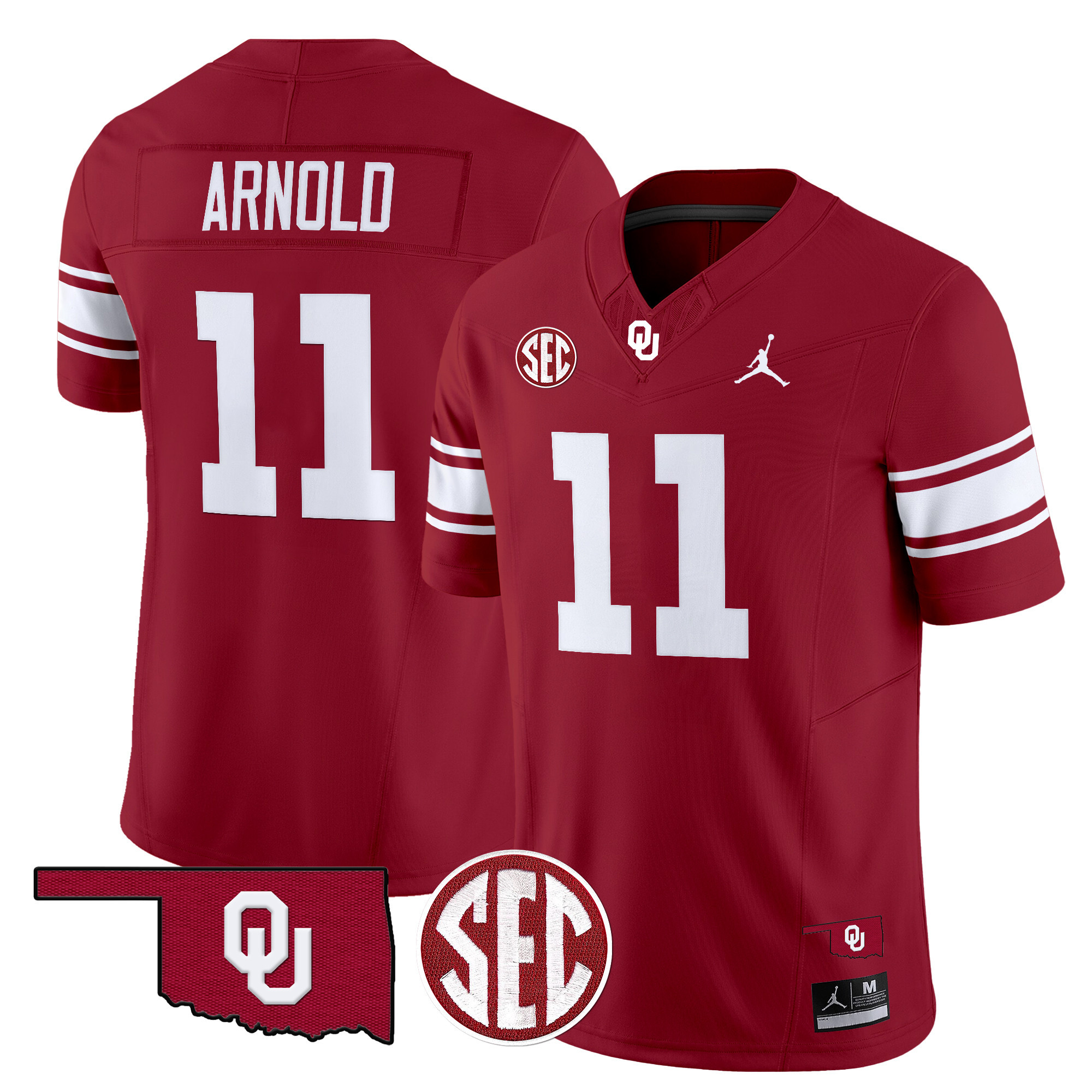 Men’s Oklahoma Sooners Throwback Vapor Limited Jersey – All Stitched
