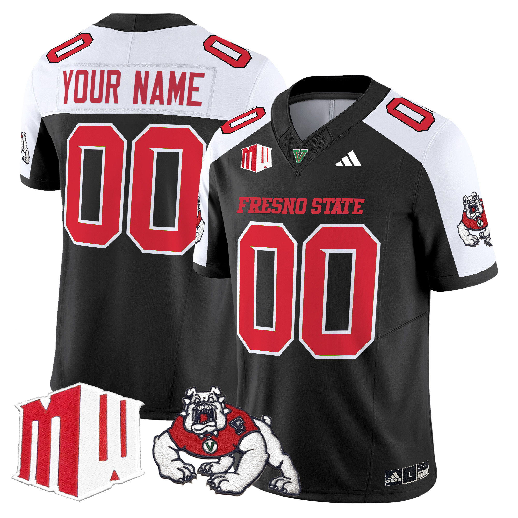Fresno State Bulldogs 2024 Vapor Limited Custom Jersey – All Stitched