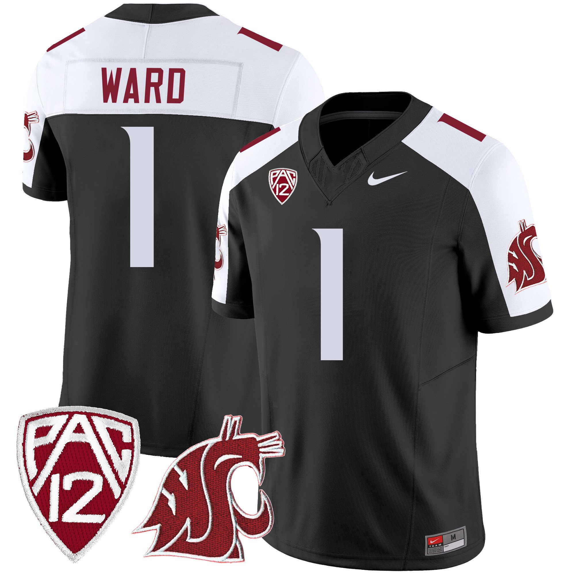 Men’s Washington State Cougars Vapor Limited Jersey – All Stitched