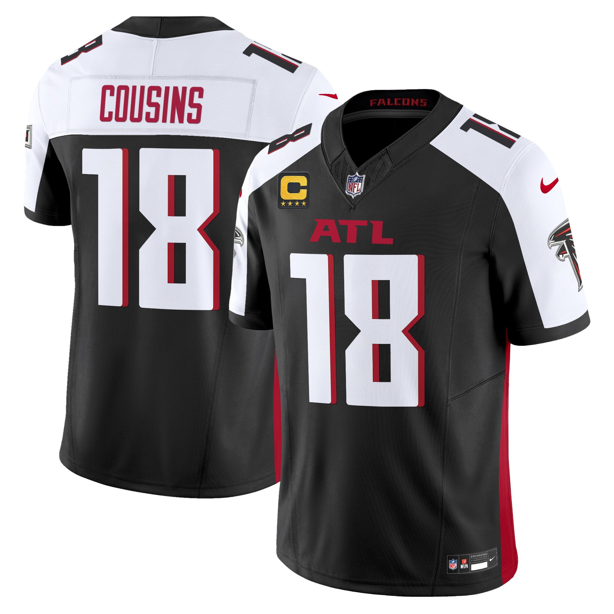 Men’s Atlanta Falcons 2024 Vapor Limited Jersey – All Stitched
