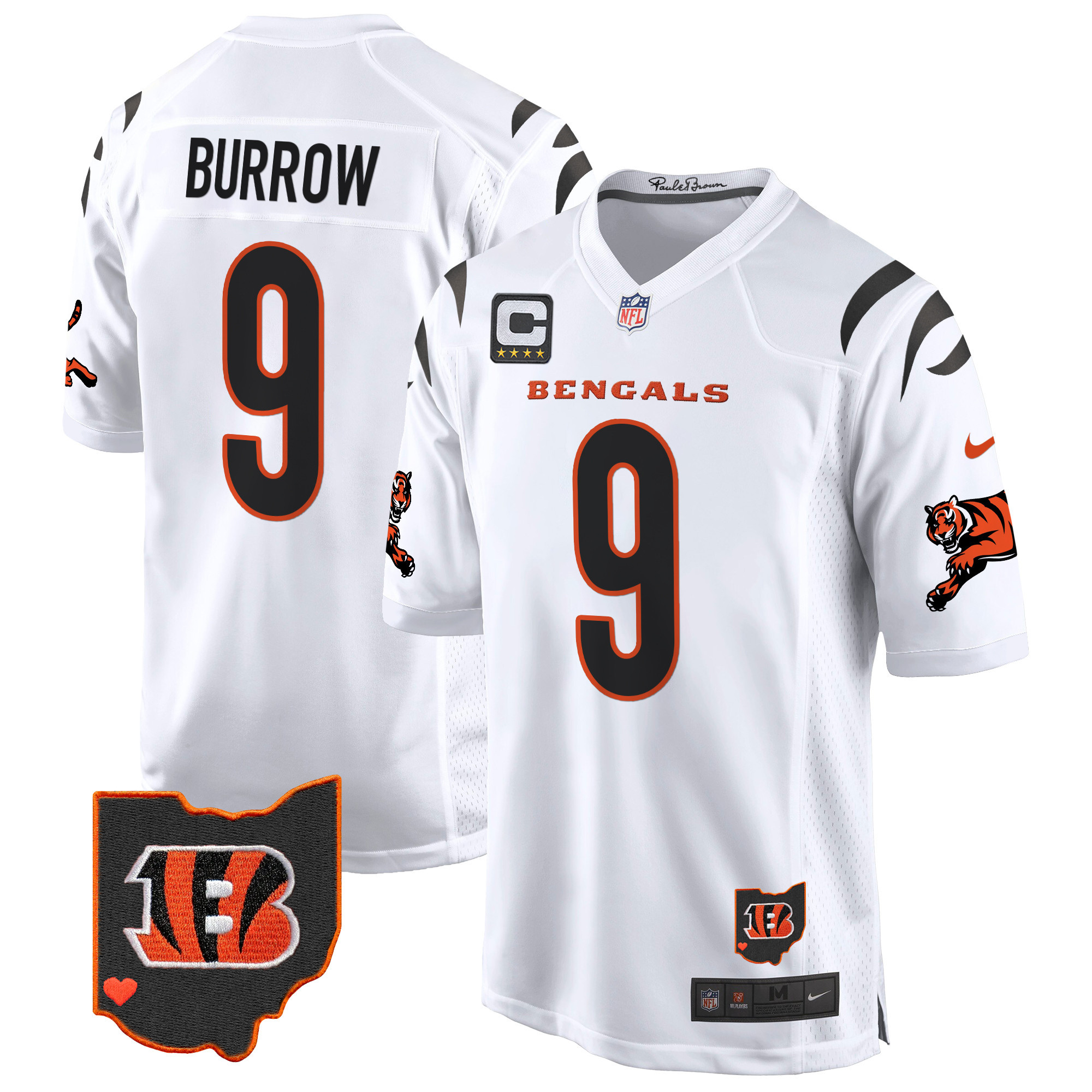 Men’s Cincinnati Bengals 2024 Game Jersey – All Stitched