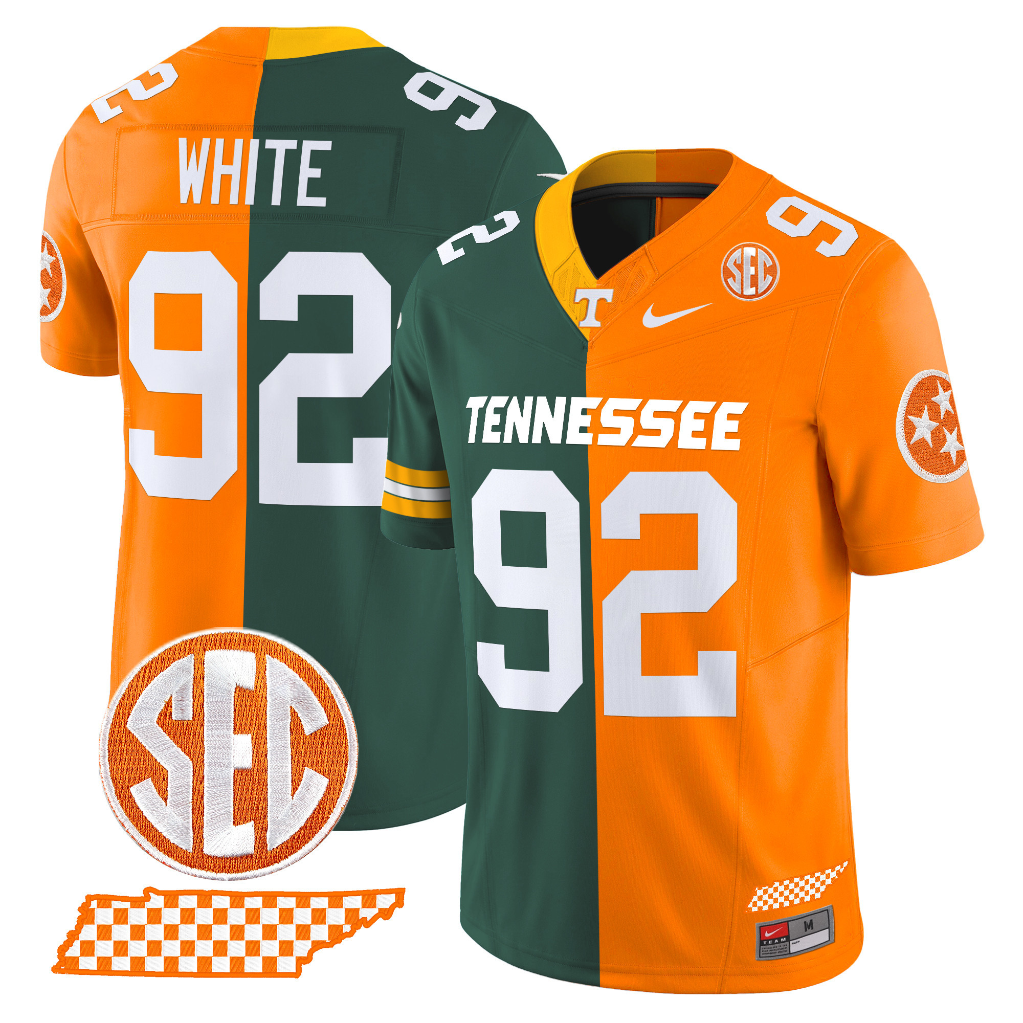 Tennessee Volunteers Split Vapor Limited Jersey – All Stitched