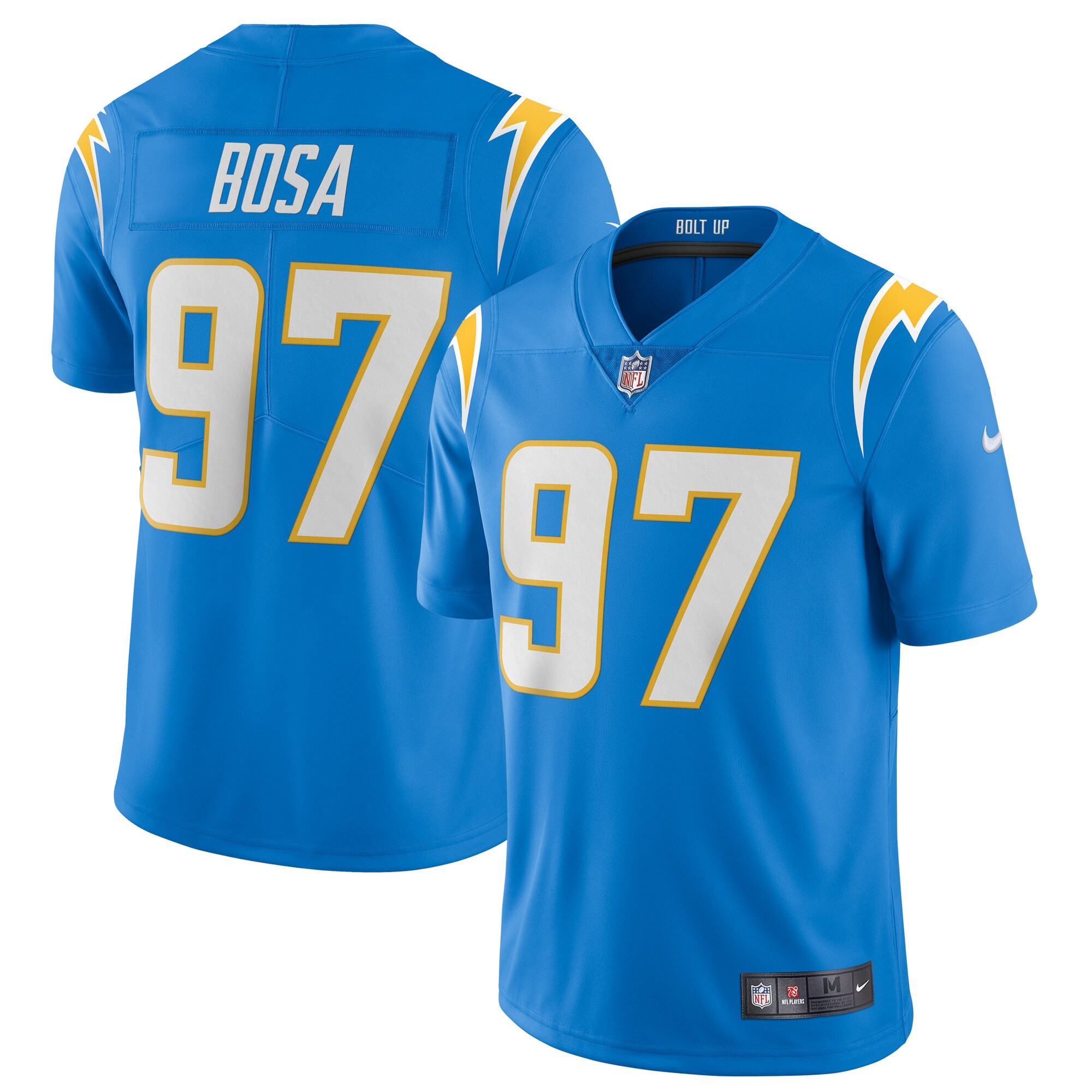 Joey Bosa Los Angeles Chargers Power Blue Jersey – All Stitched