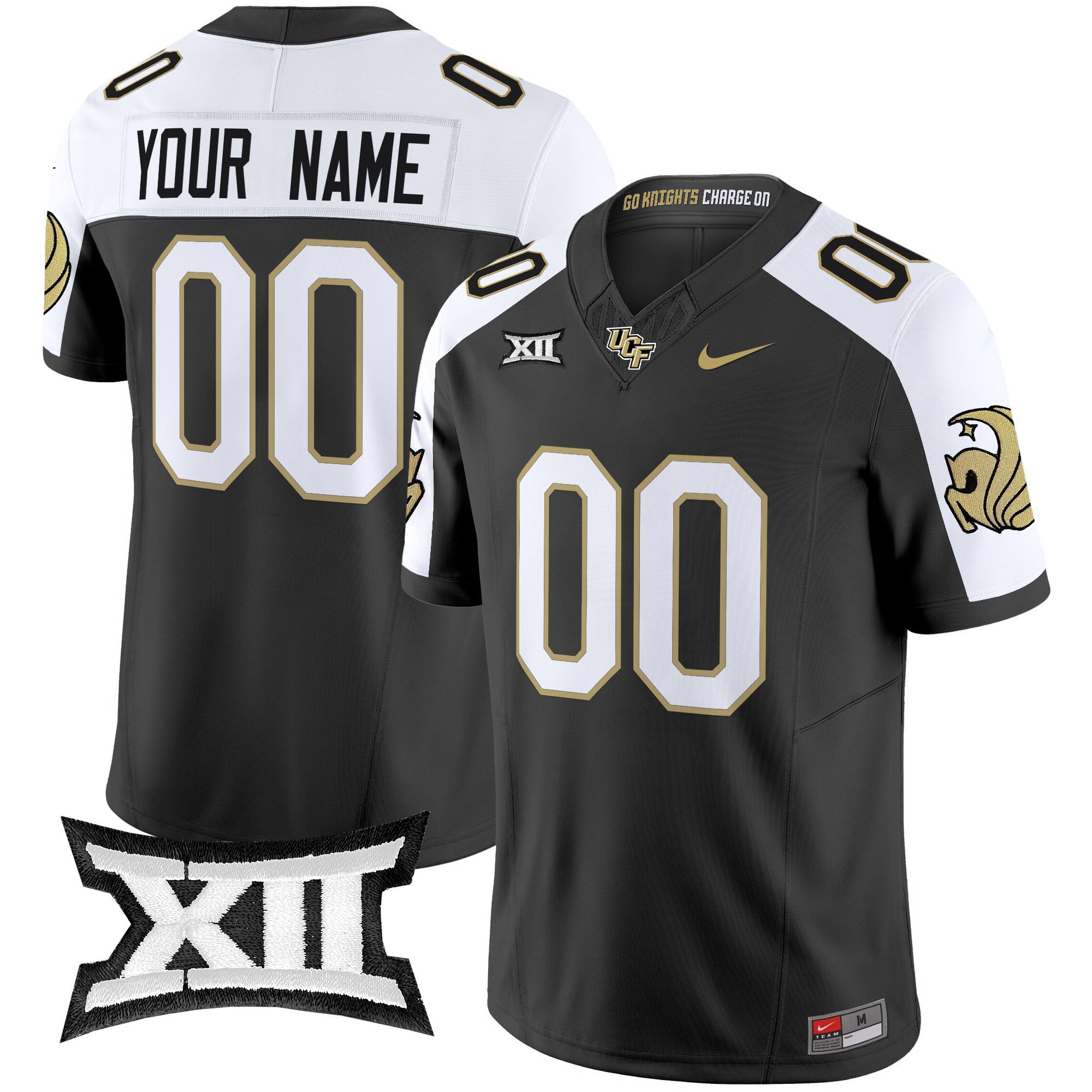 UCF Knights 2024 Vapor Limited Custom Jersey – All Stitched