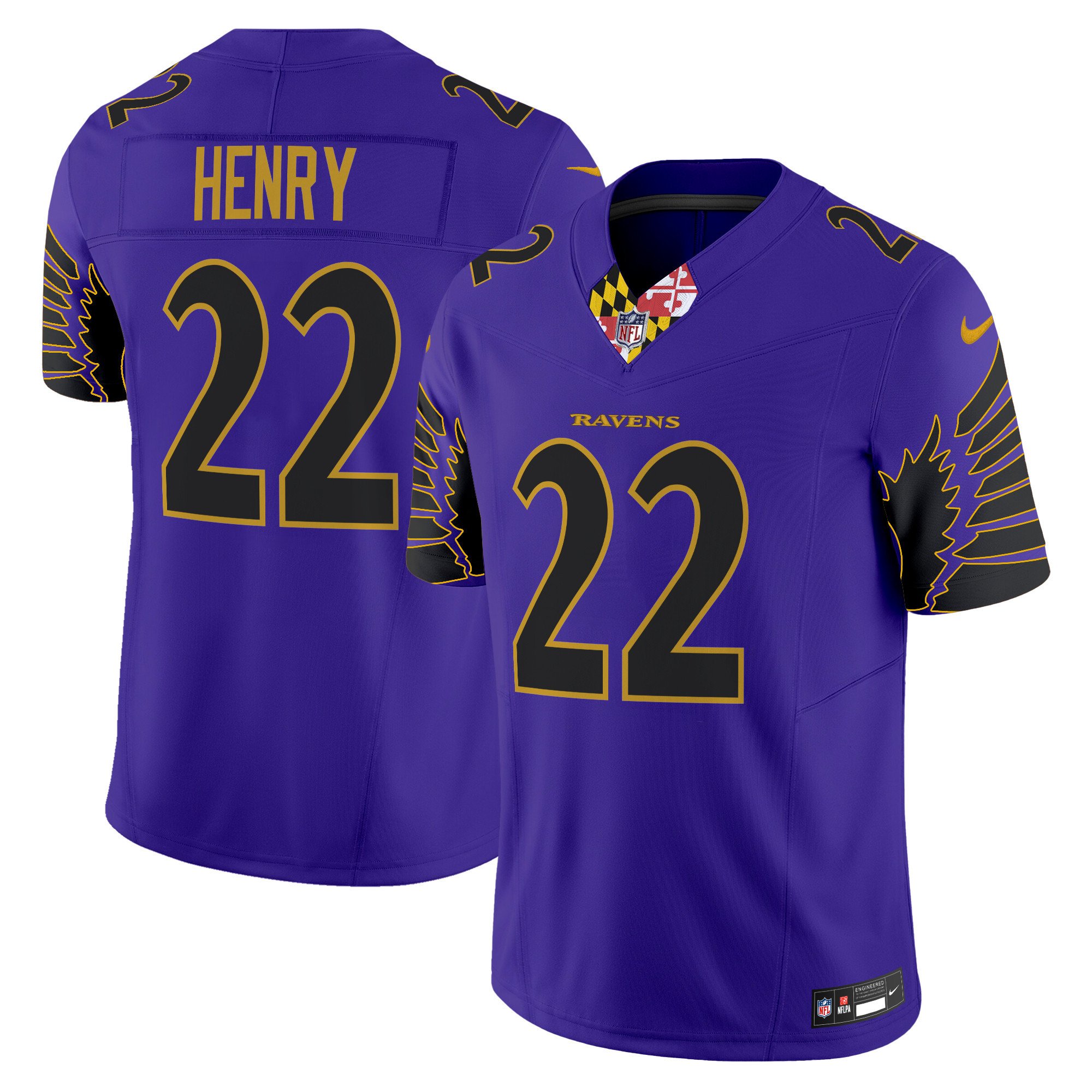 Men’s Baltimore Ravens Special Vapor Limited Jersey – All Stitched