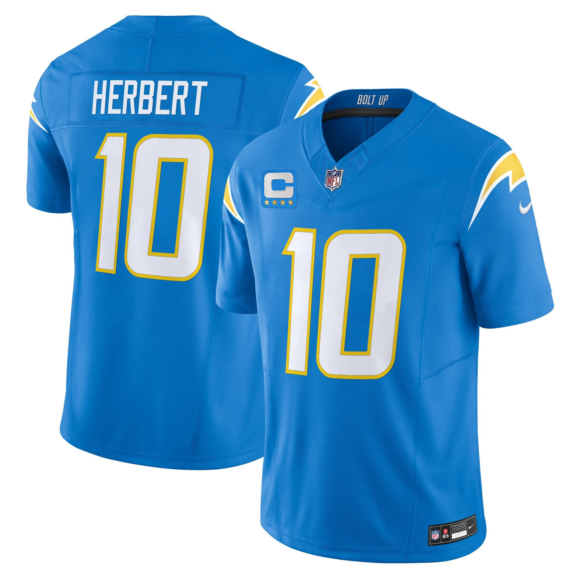 Men’s Los Angeles Chargers 2024 Vapor Limited Jersey – All Stitched