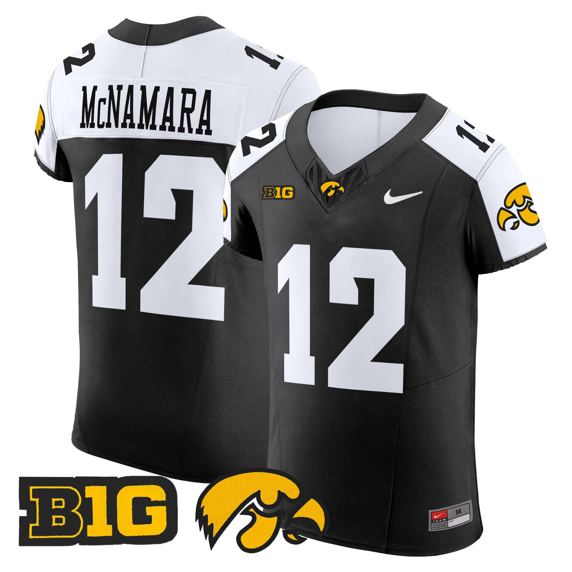 Men’s Iowa Hawkeyes 2024 Vapor Elite Jersey – All Stitched