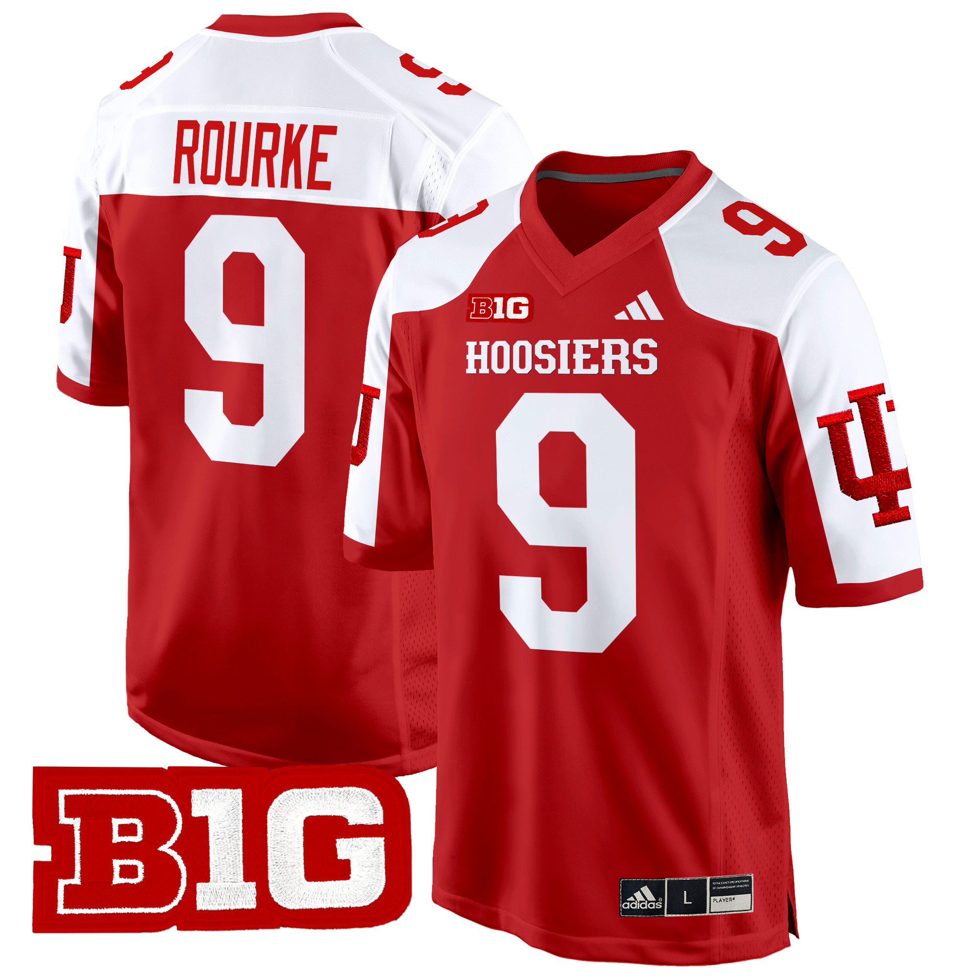 Men’s Indiana Hoosiers 2024 Game Jersey – All Stitched