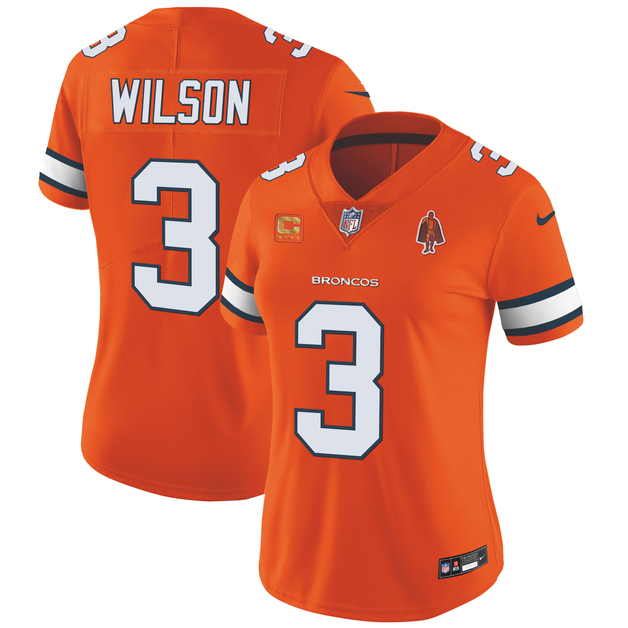 Women’s Denver Broncos Vapor Limited Jersey – All Stitched