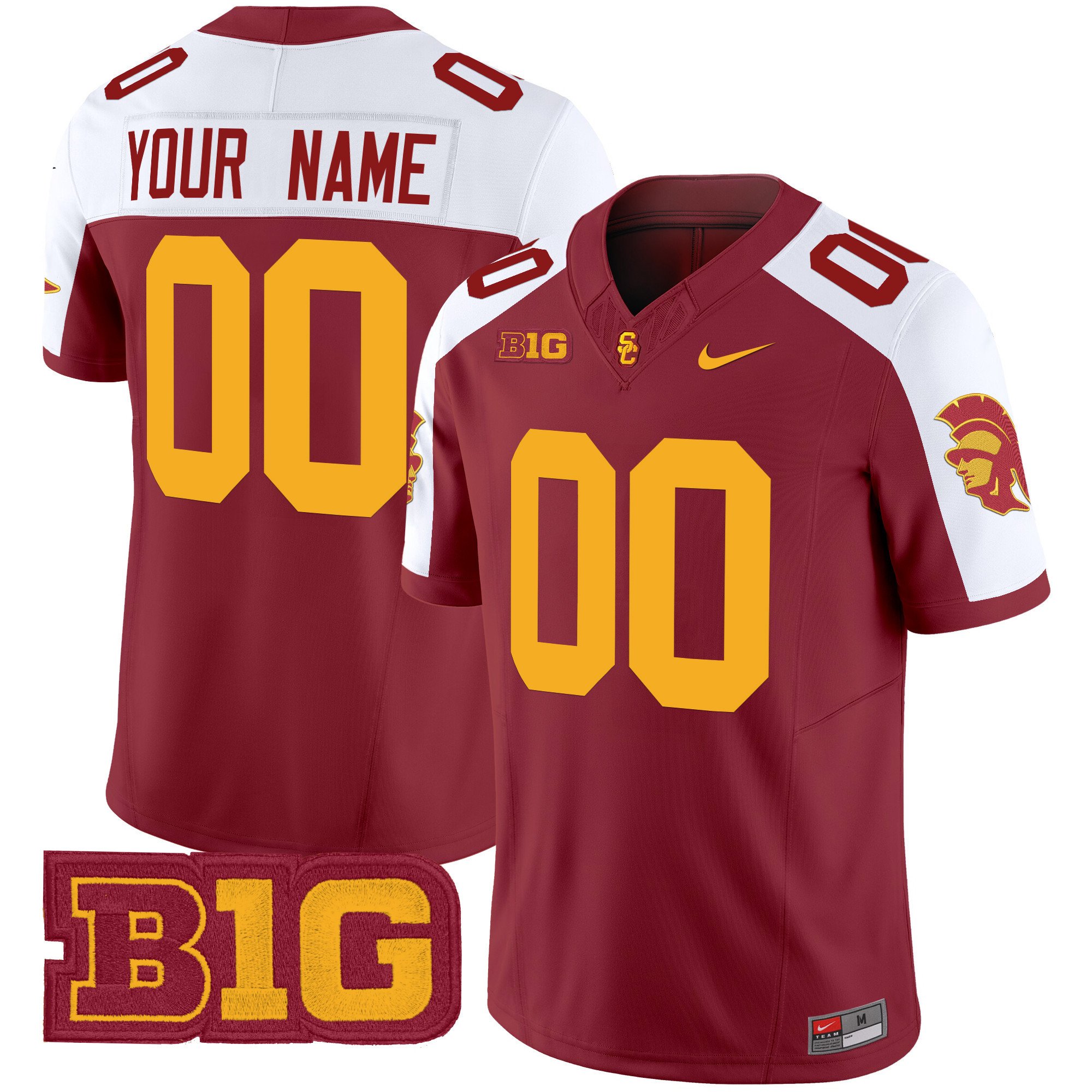 USC Trojans 2024 Vapor Limited Custom Jersey – All stitched