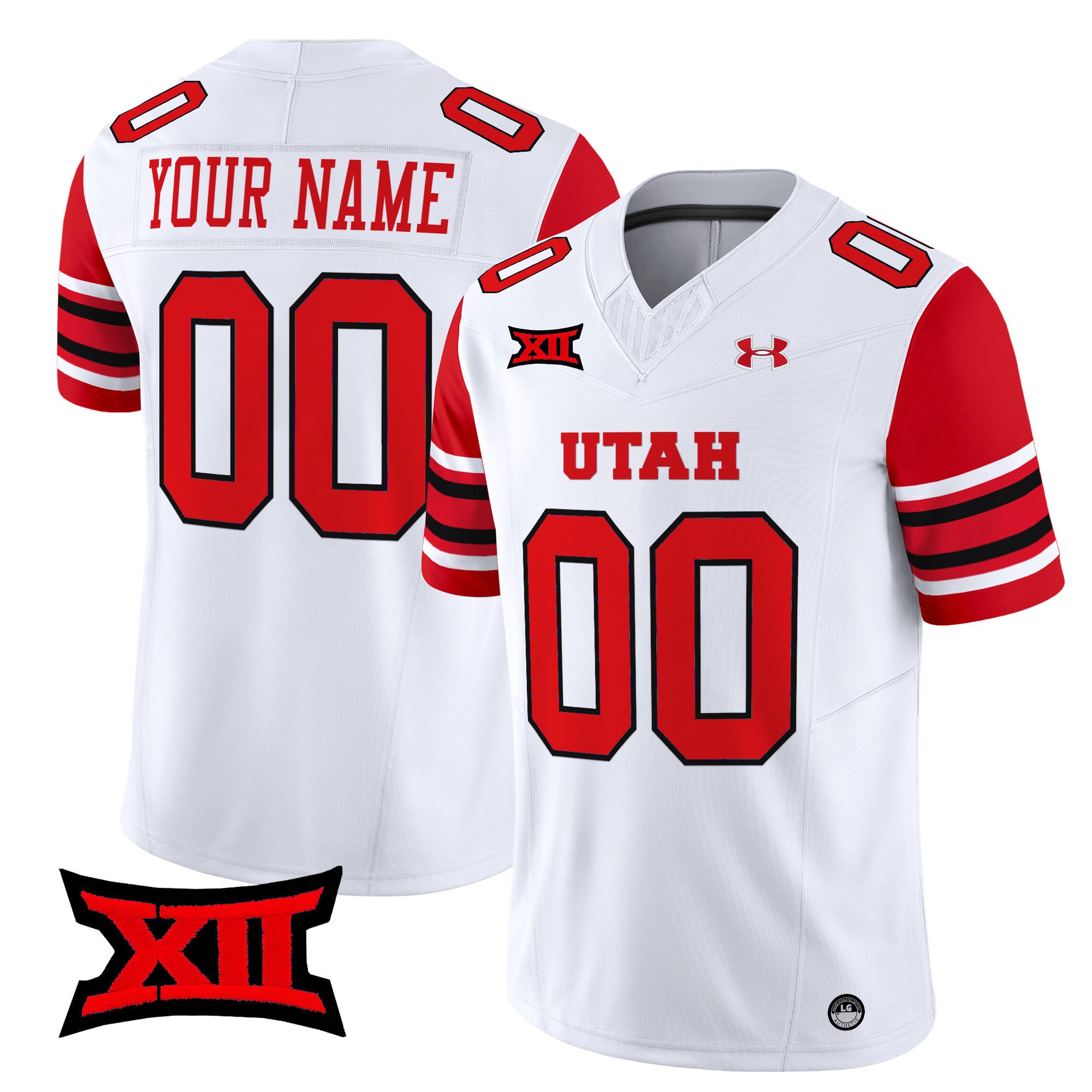 Utah Utes 2024 Vapor Limited Custom Jersey – All Stitched