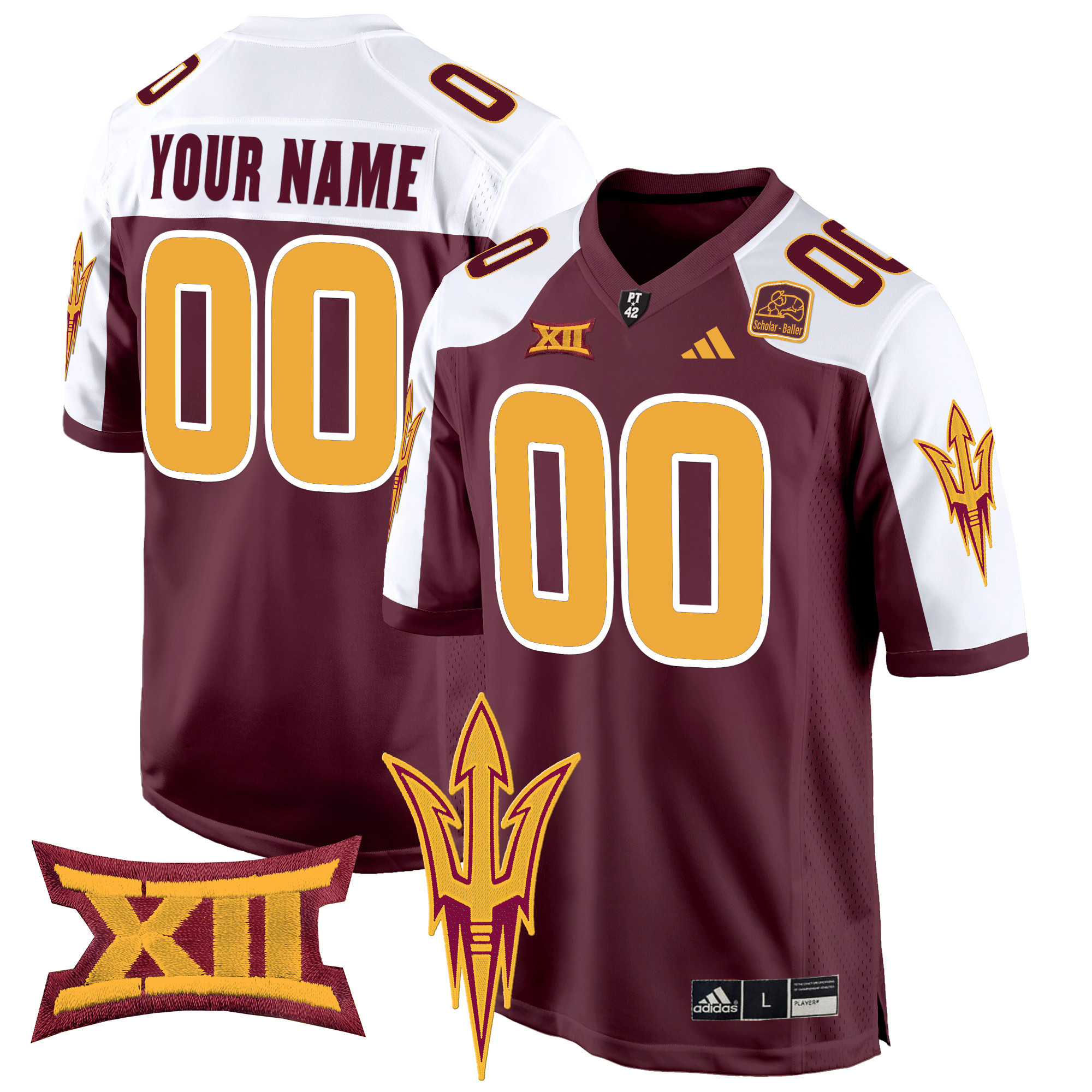 Arizona State Sun Devils 2024 Game Custom Jersey – All Stitched