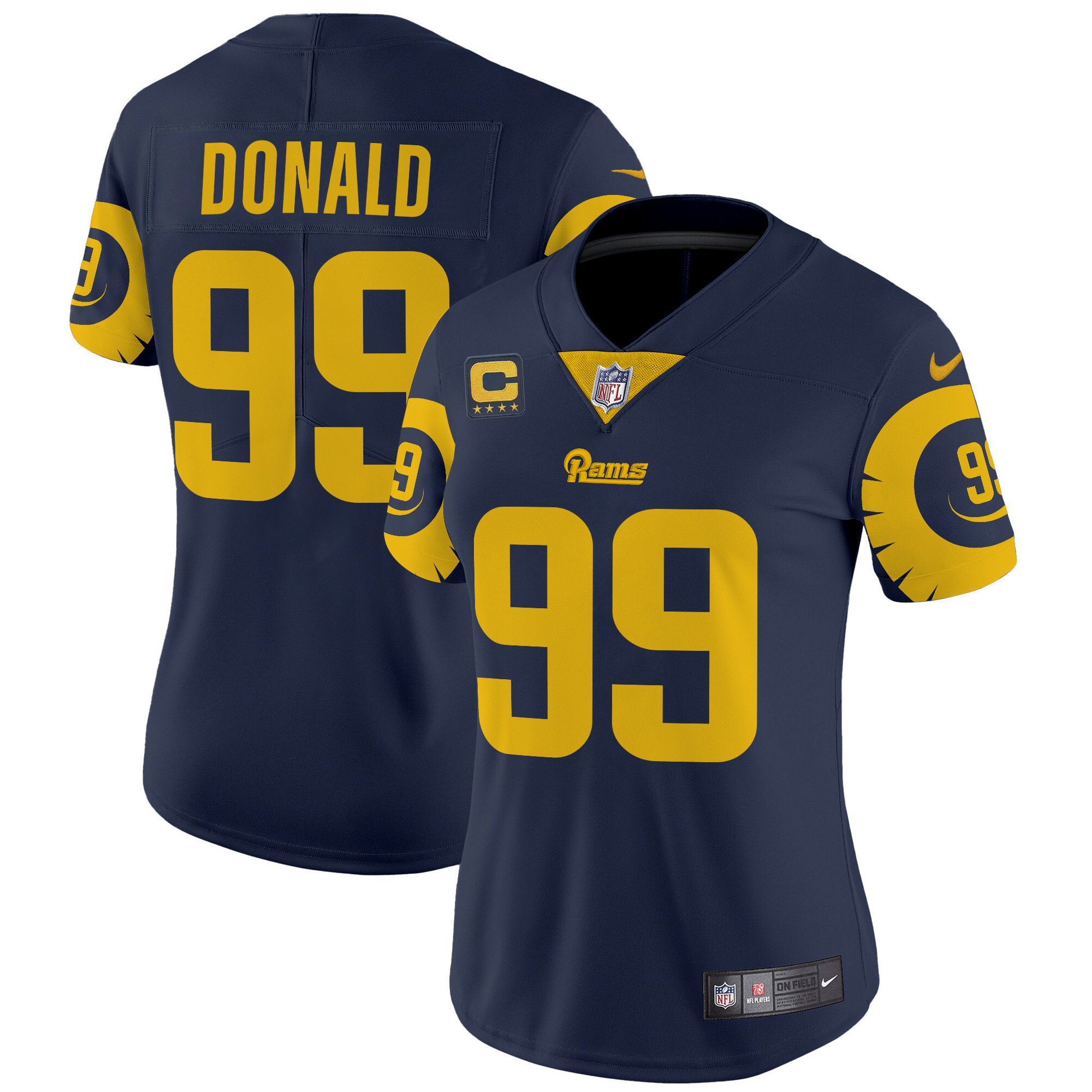Women’s Los Angeles Rams Special Vapor Limited Jersey – All Stitched