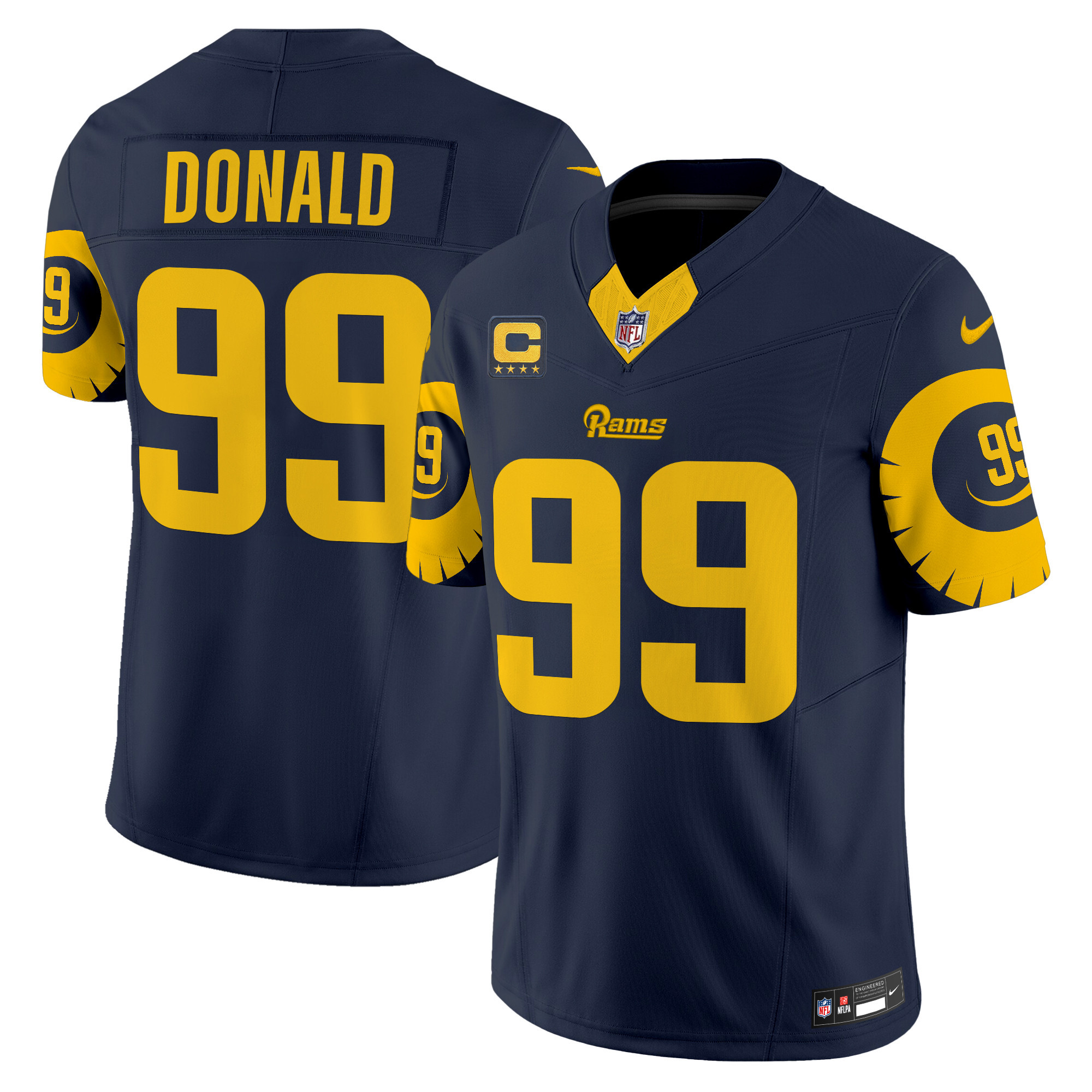 Men’s Los Angeles Rams Special Vapor Limited Jersey – All Stitched