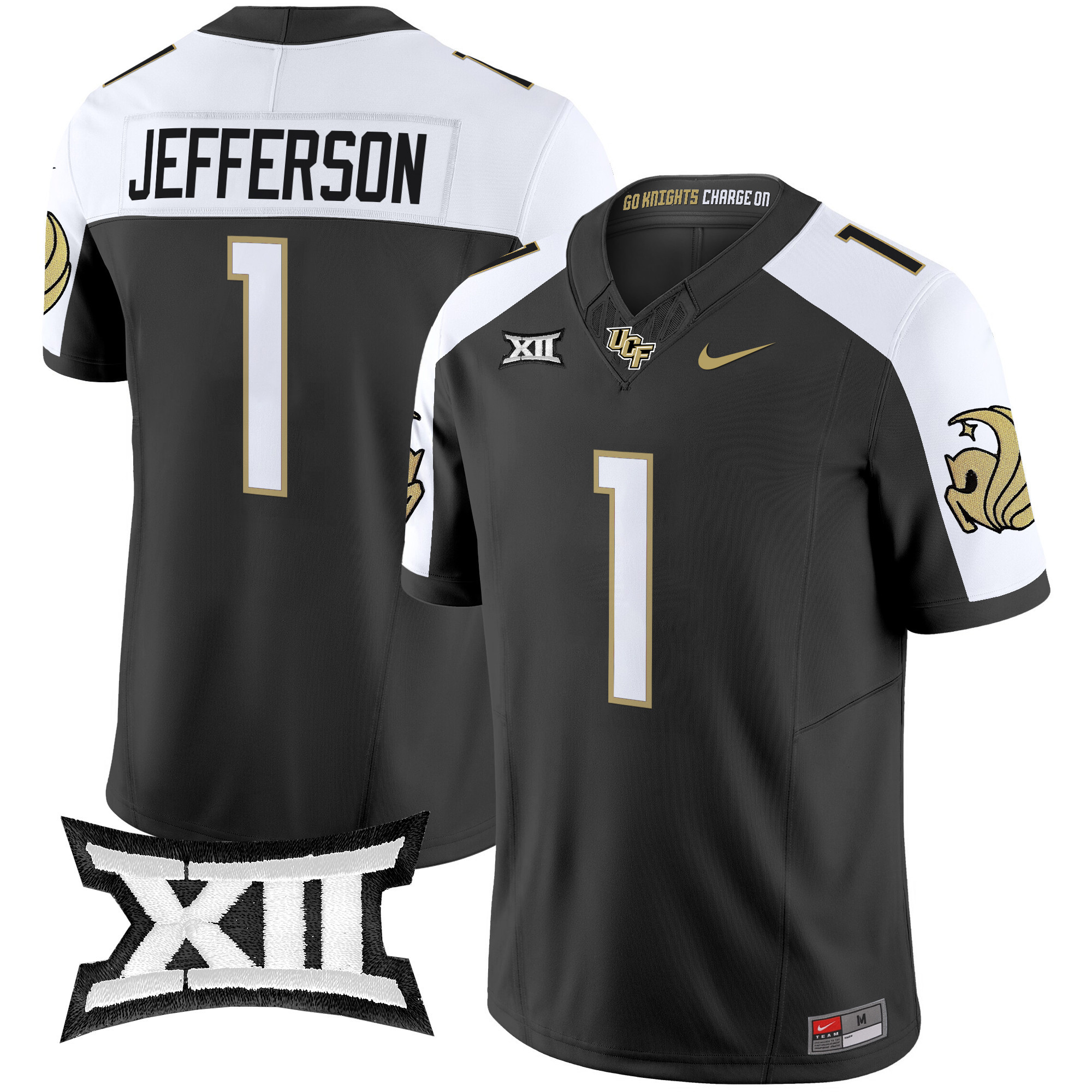 Men’s UCF Knights 2024 Vapor Limited Jersey – All Stitched