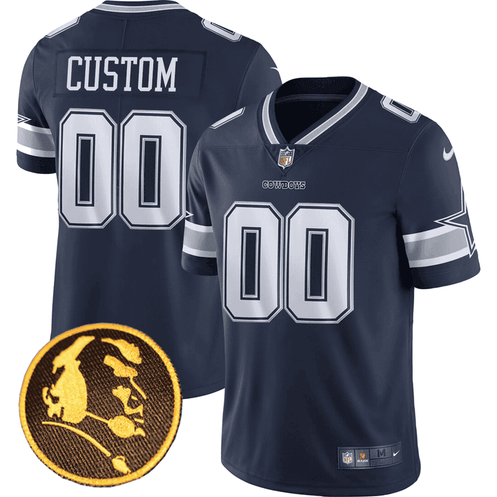 Dallas Cowboys John Madden Honoring Patch Custom Jersey – All Stitched