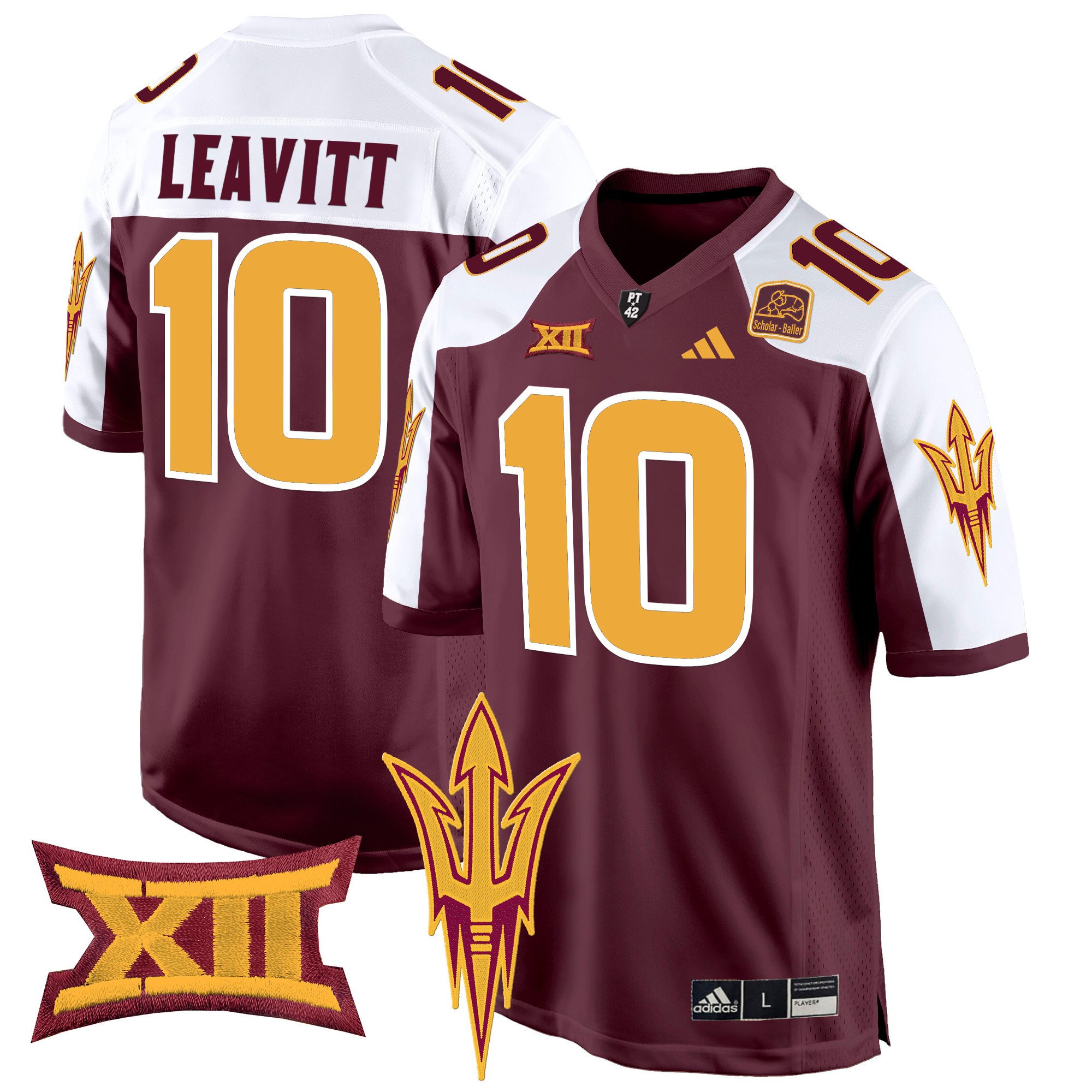 Men’s Arizona State Sun Devils 2024 Game Jersey – All Stitched