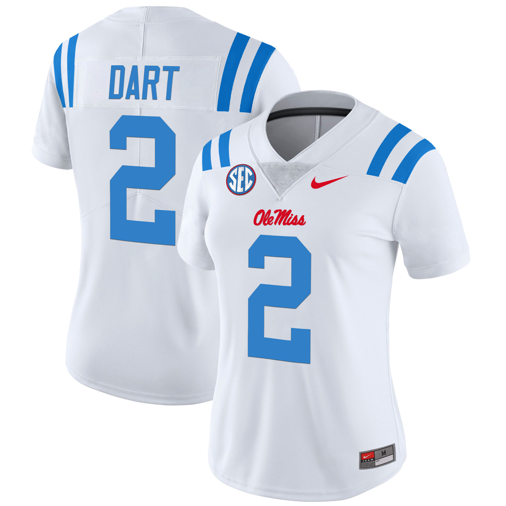 Women’s Ole Miss Rebels 2024 Vapor Limited Jersey – All Stitched