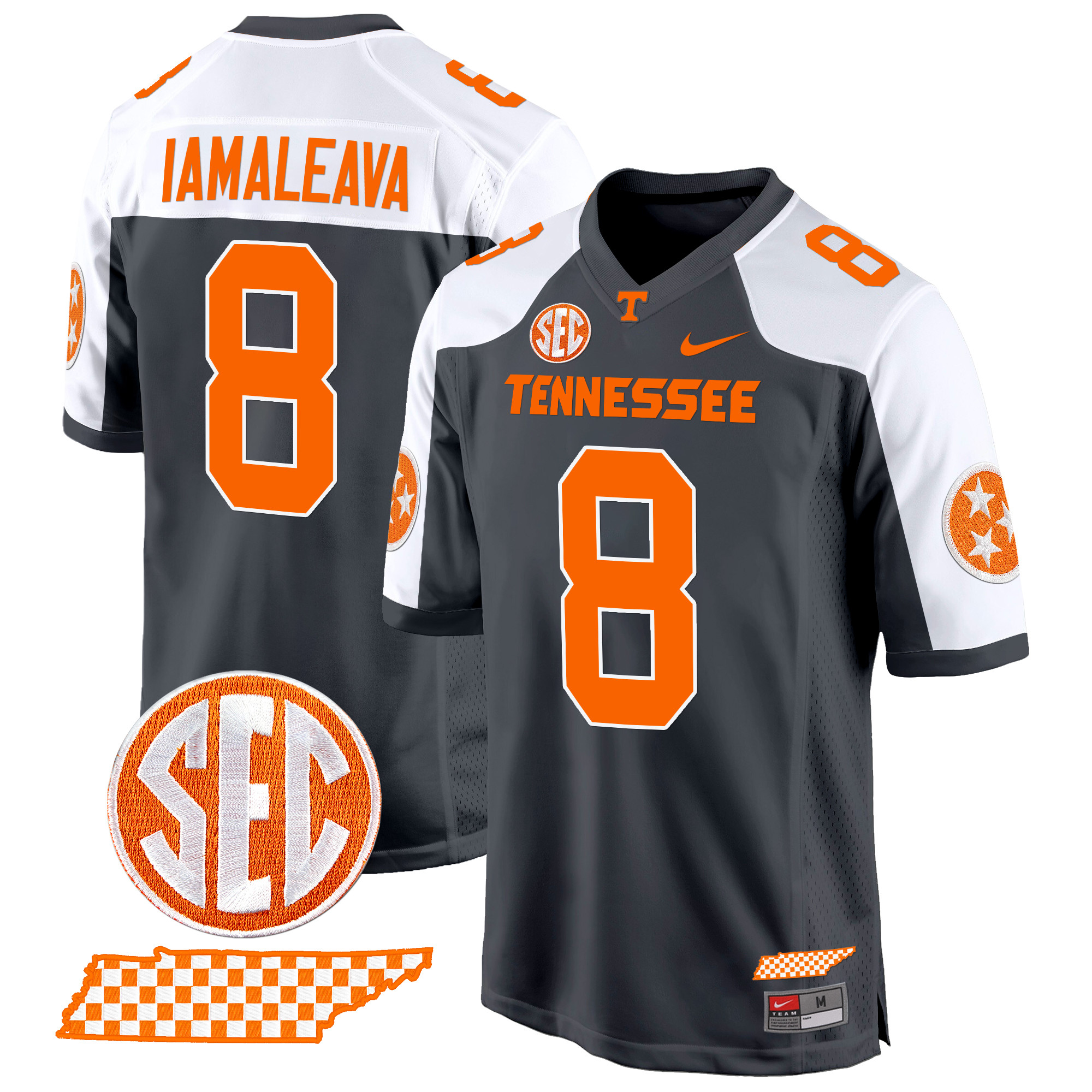 Men’s Tennessee Volunteers 2024 Game Jersey – All Stitched