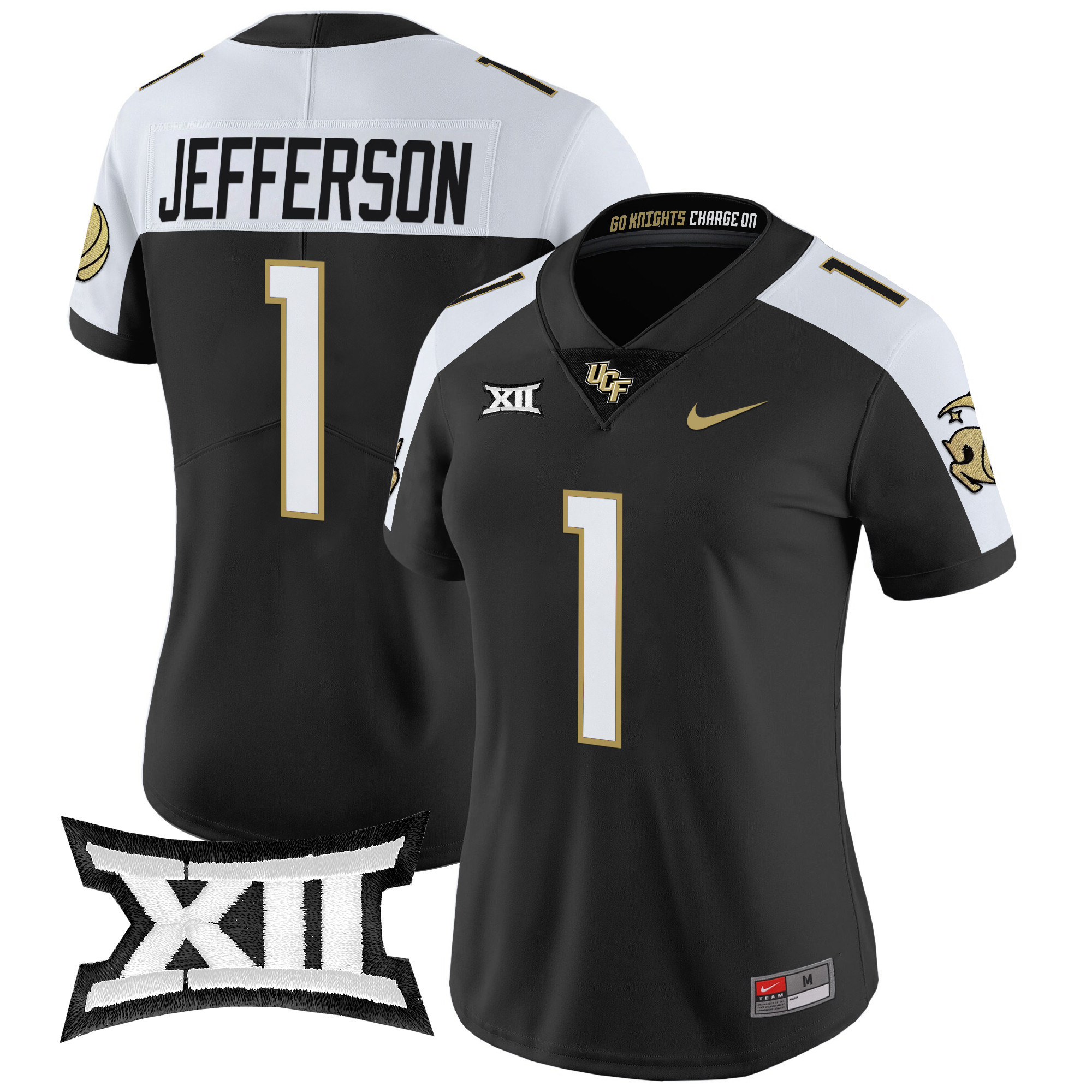 Women’s UCF Knights 2024 Vapor Limited Jersey – All Stitched