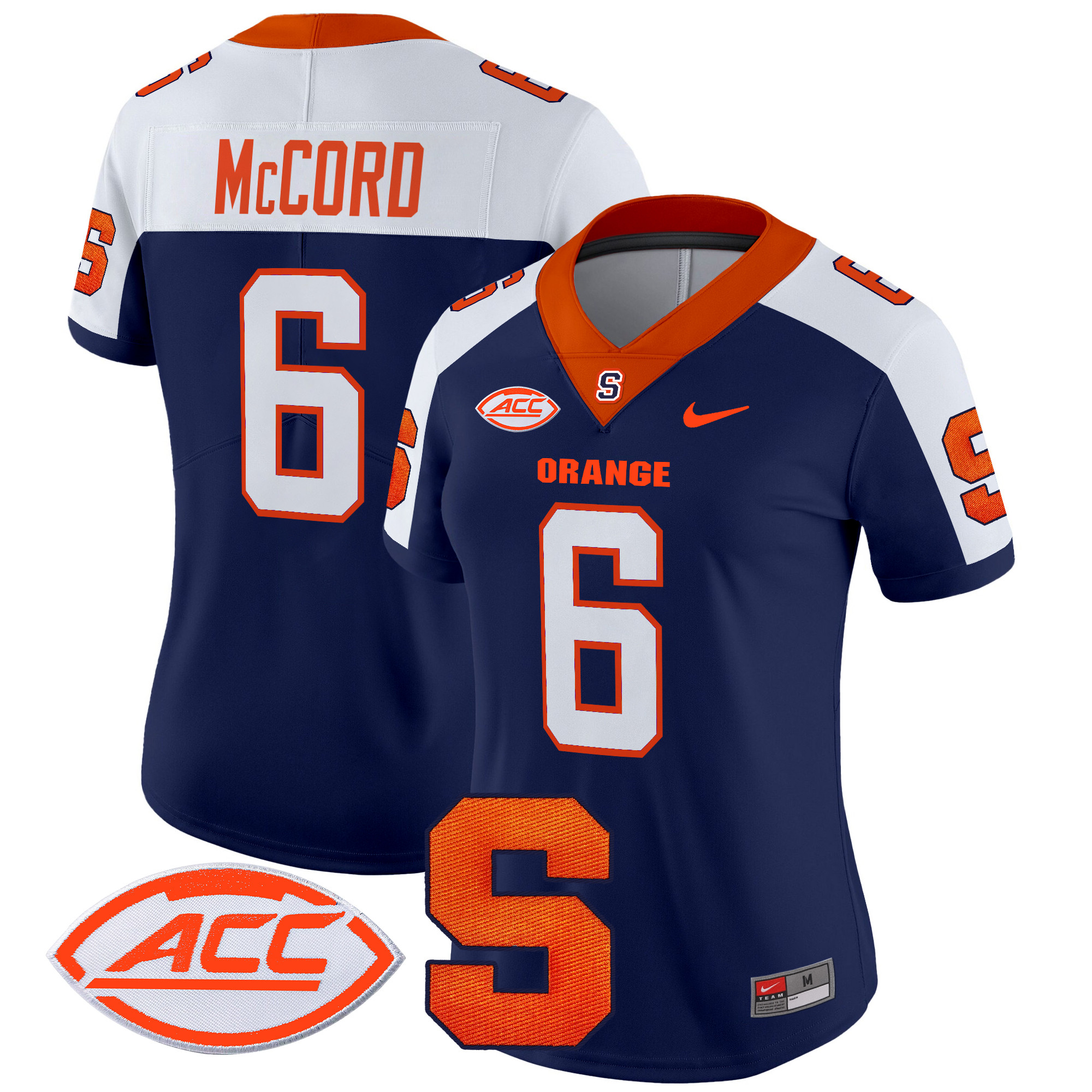 Women’s Syracuse Orange 2024 Vapor Limited Jersey – All stitched