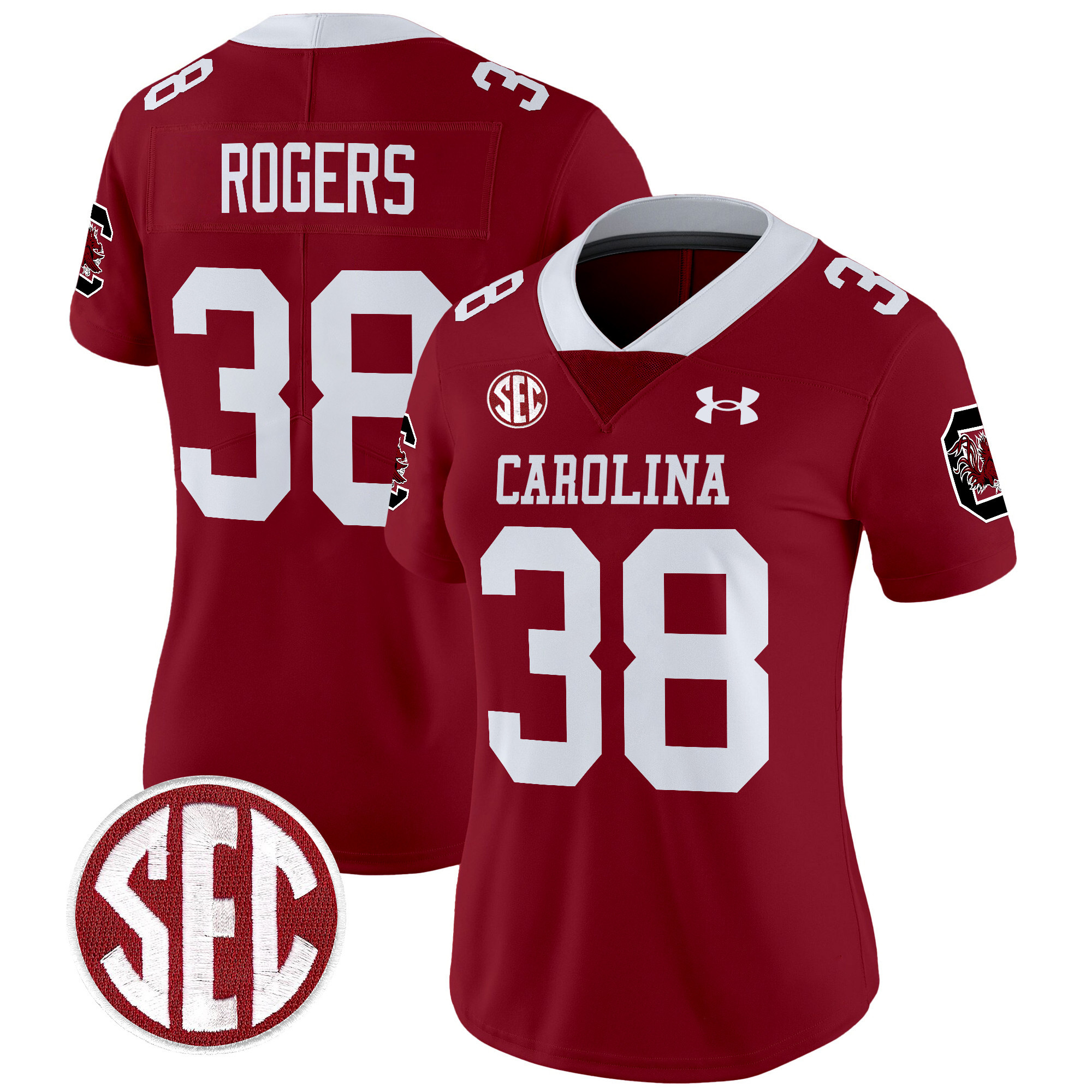 Women’s South Carolina Gamecocks 1980 Throwback Vapor Limited Jersey V2 – All Stitched